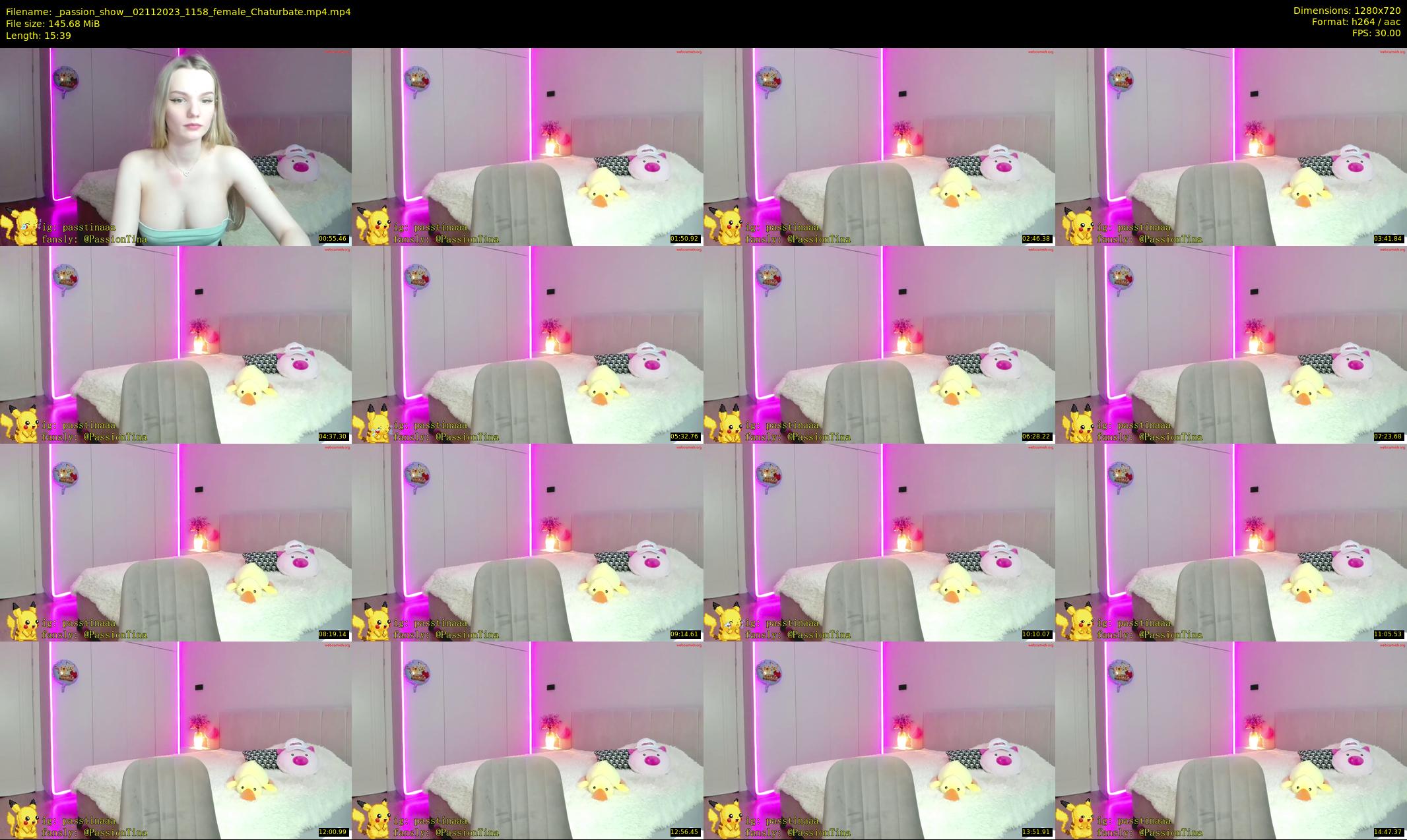 _passion_show_ — 16 minute Chaturbate couple cam show recording, 720p, Nov 2, 2023