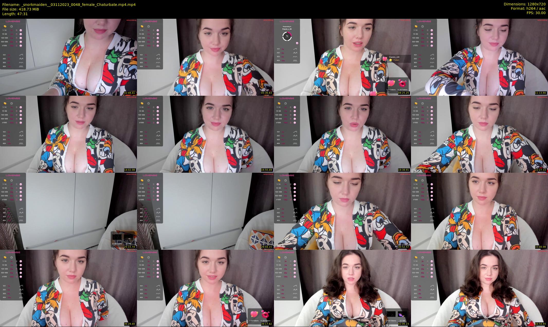 _snorkmaiden_ — 48 minute Chaturbate female cam show recording, 720p, Nov 3, 2023