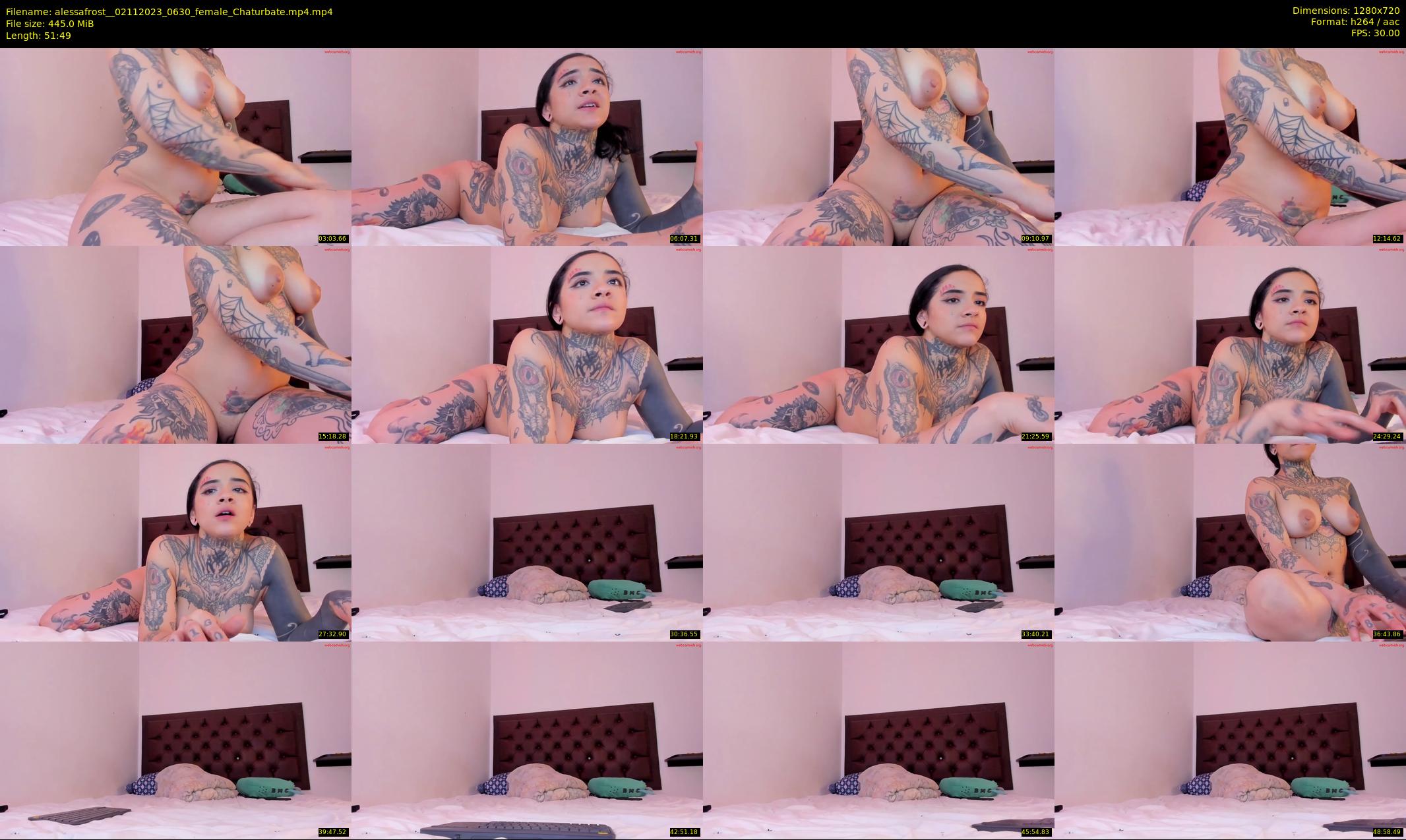 alessafrost_ — 52 minute Chaturbate female cam show recording, 720p, Nov 2, 2023