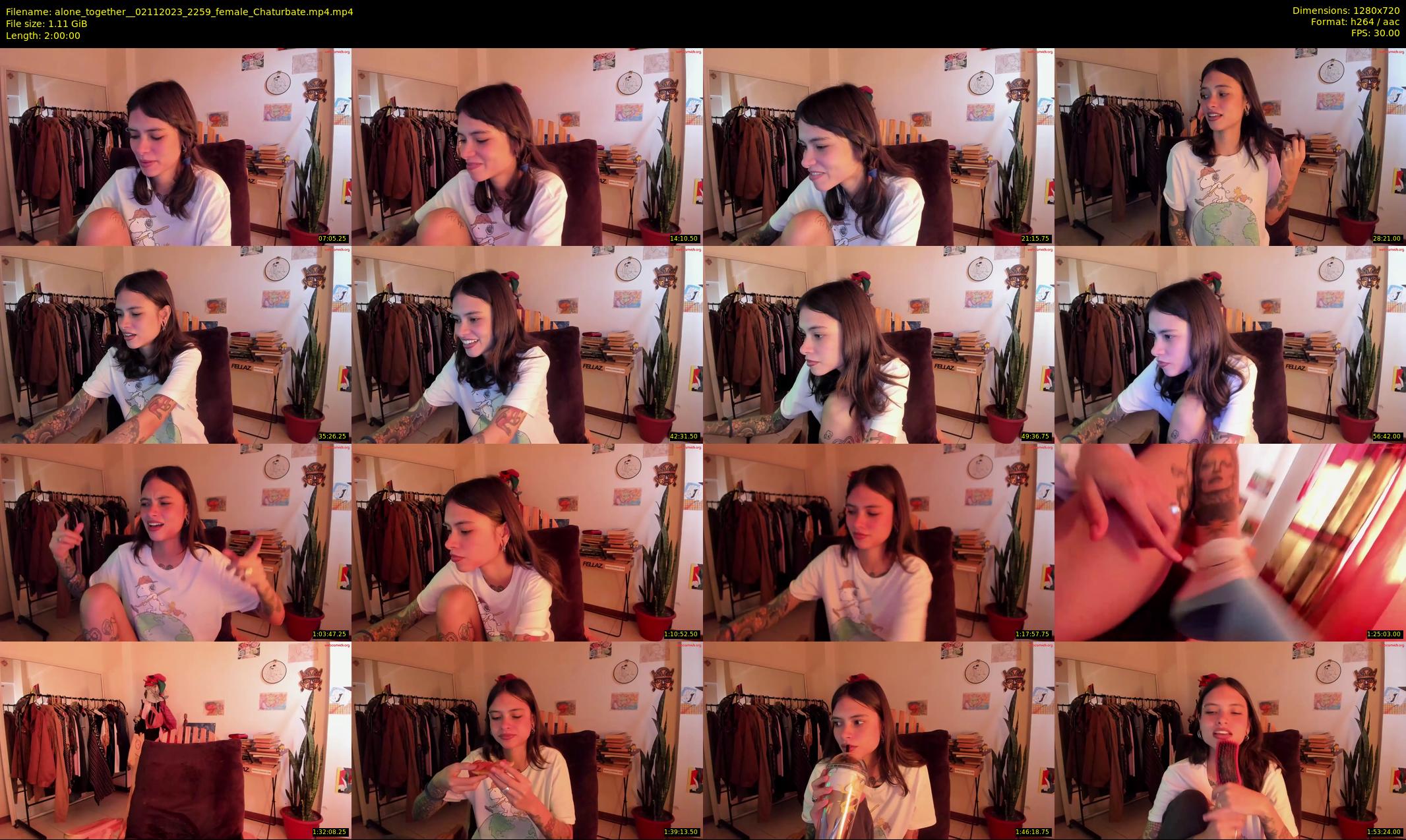 alone_together_ — 120 minute Chaturbate female cam show recording, 720p, Nov 2, 2023