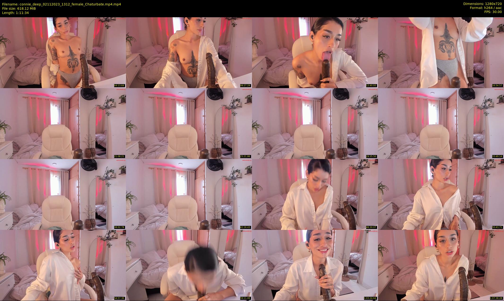 connie_deep — 72 minute Chaturbate female cam show recording, 720p, Nov 2, 2023