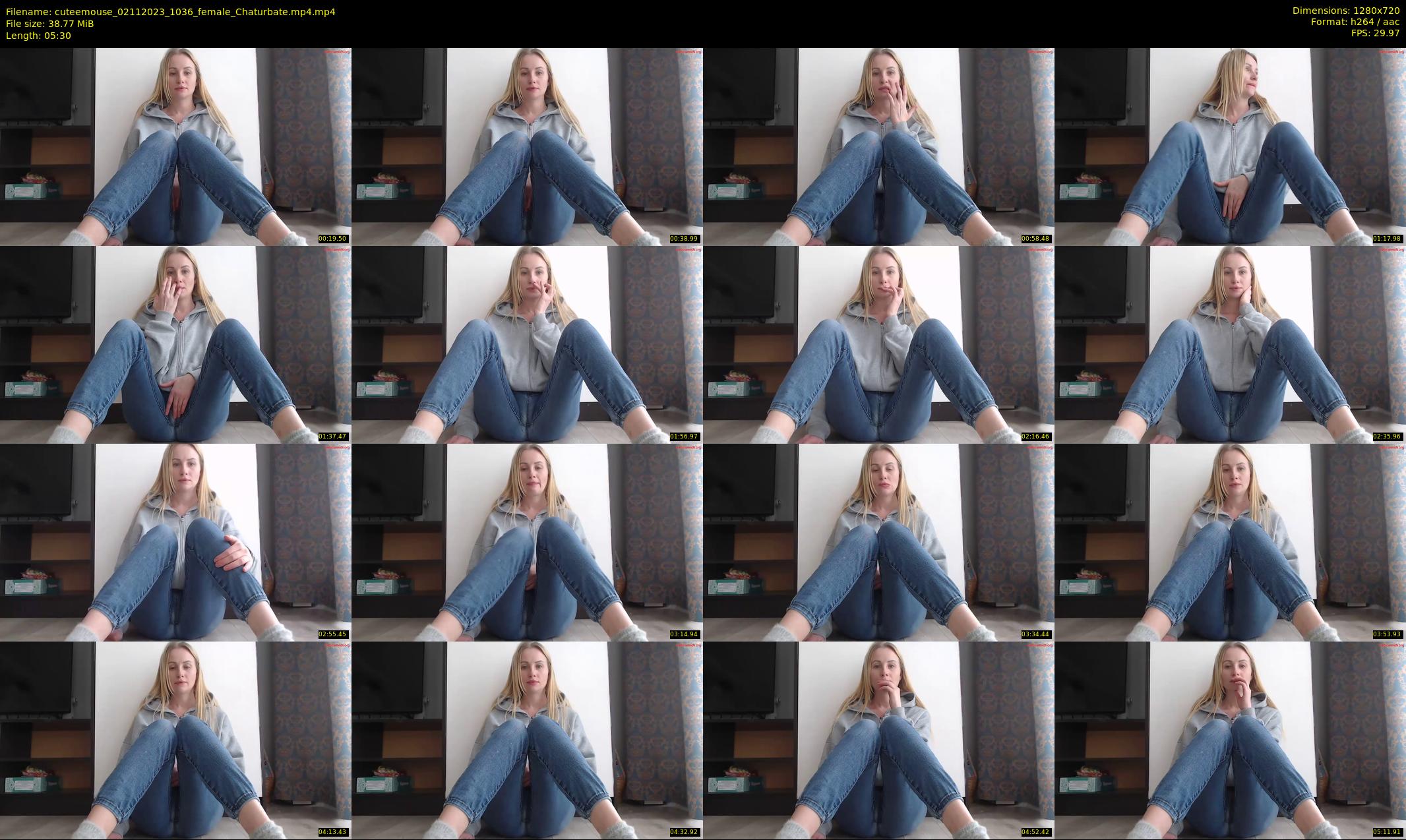cuteemouse — 6 minute Chaturbate female cam show recording, 720p, Nov 2, 2023