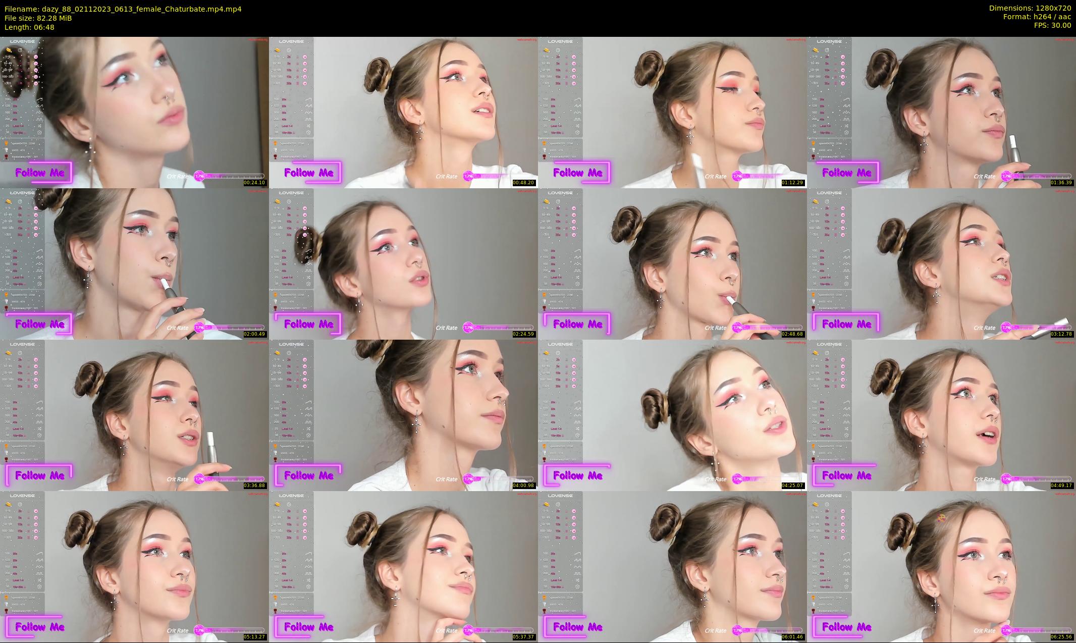 dazy_88 — 7 minute Chaturbate female cam show recording, 720p, Nov 2, 2023