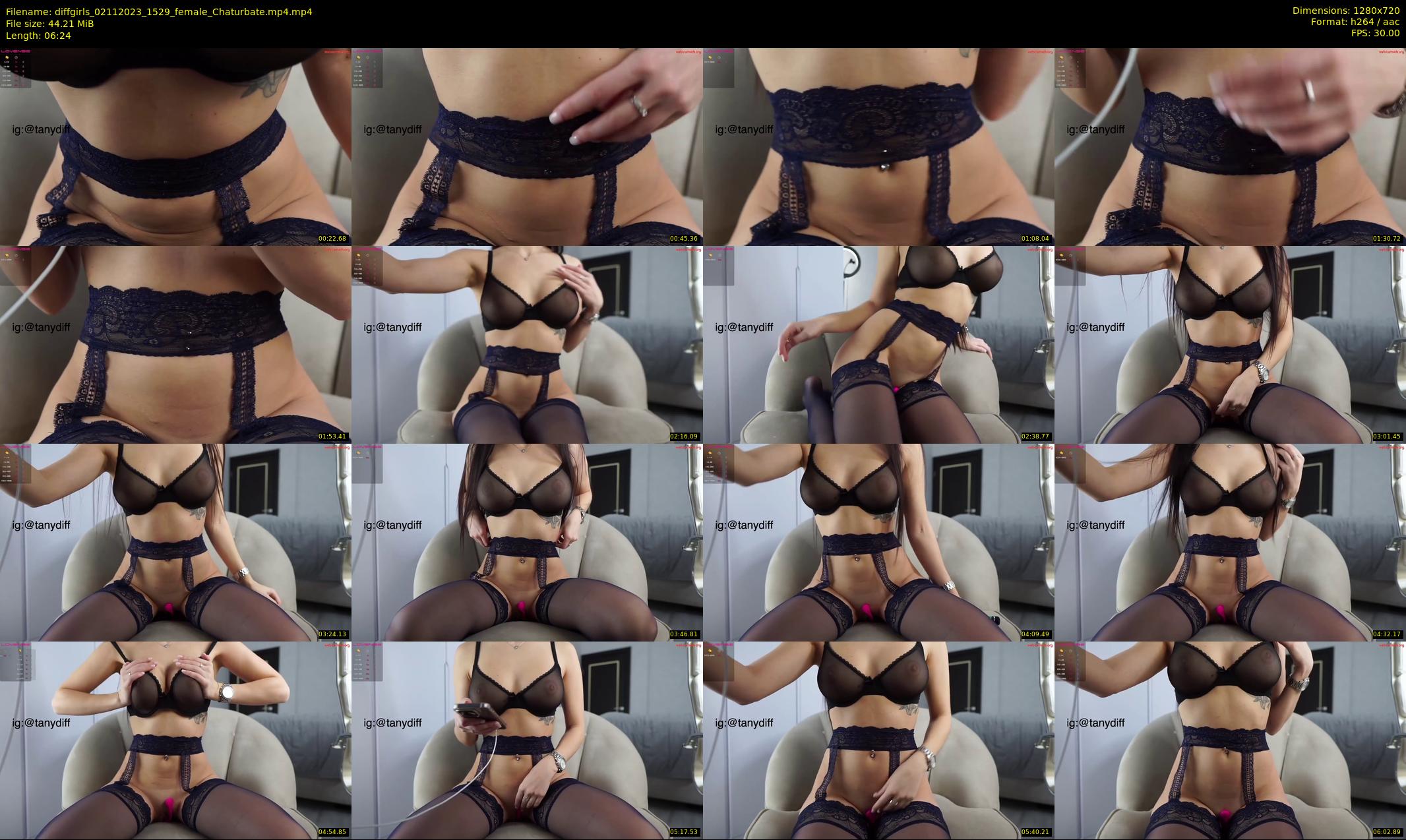 diffgirls — 7 minute Chaturbate female cam show recording, 720p, Nov 2, 2023