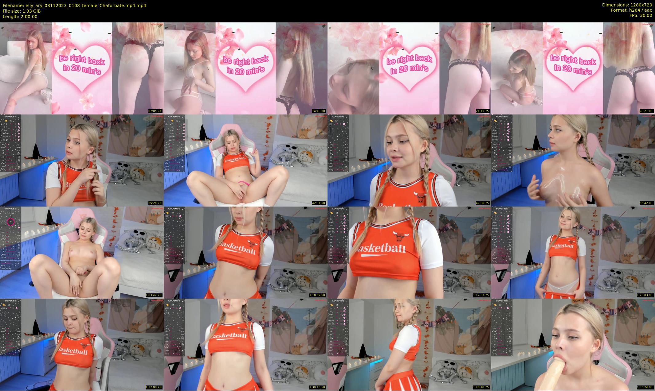 elly_ary — 120 minute Chaturbate female cam show recording, 720p, Nov 3, 2023