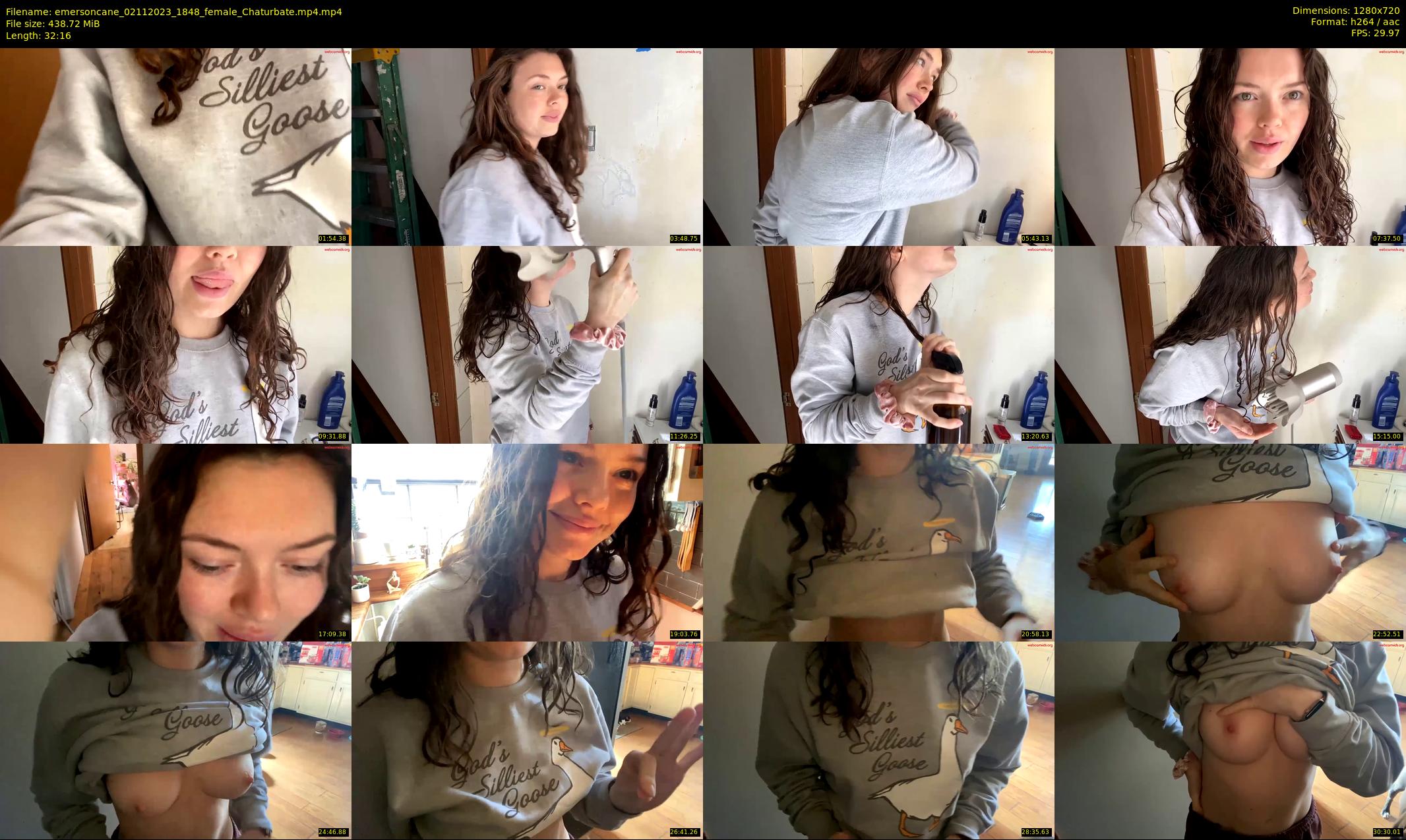 emersoncane — 33 minute Chaturbate female cam show recording, 720p, Nov 2, 2023