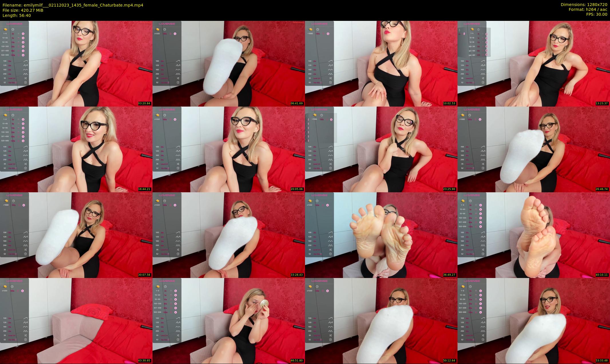 emilymilf__ — 57 minute Chaturbate female cam show recording, 720p, Nov 2, 2023