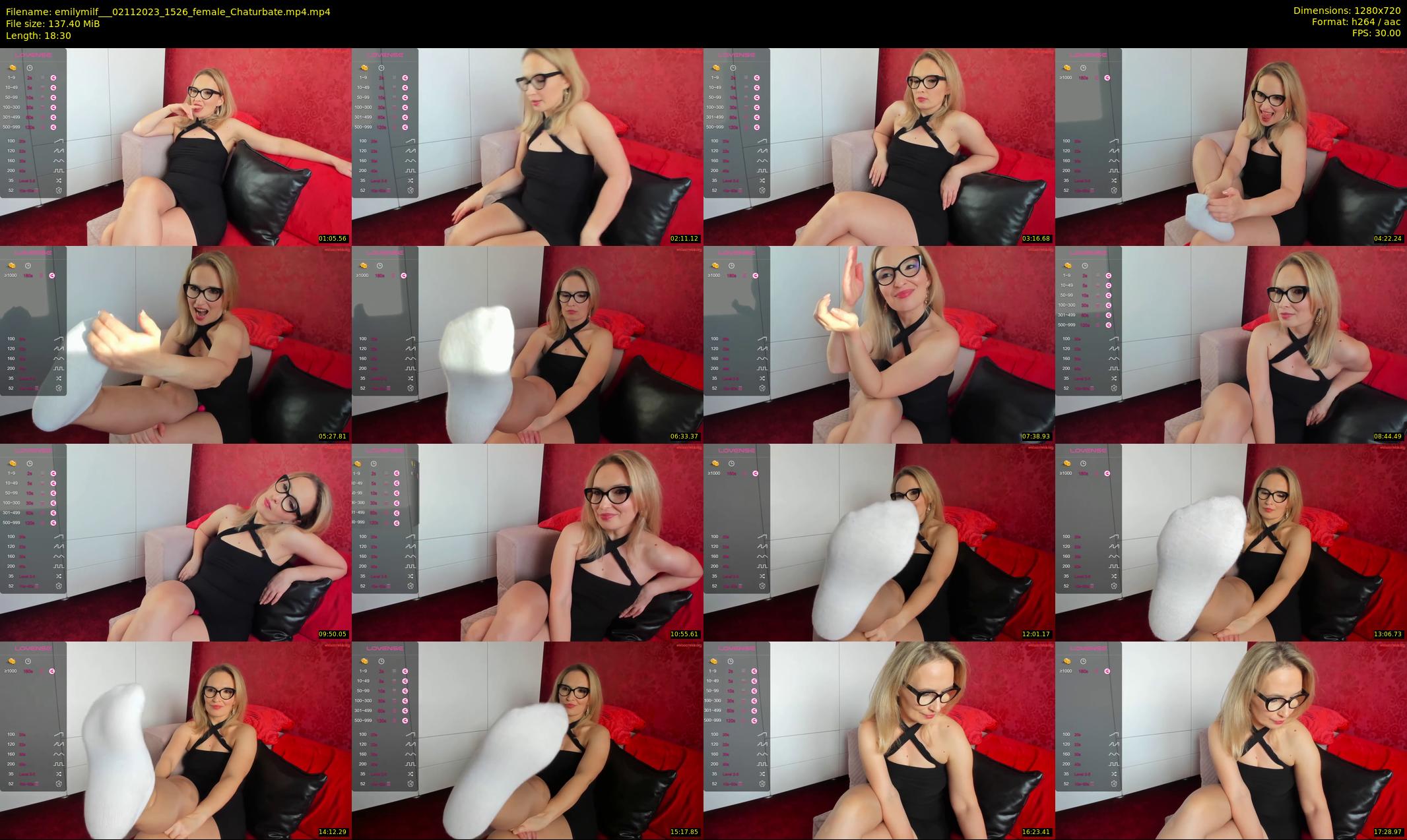 emilymilf__ — 19 minute Chaturbate female cam show recording, 720p, Nov 2, 2023