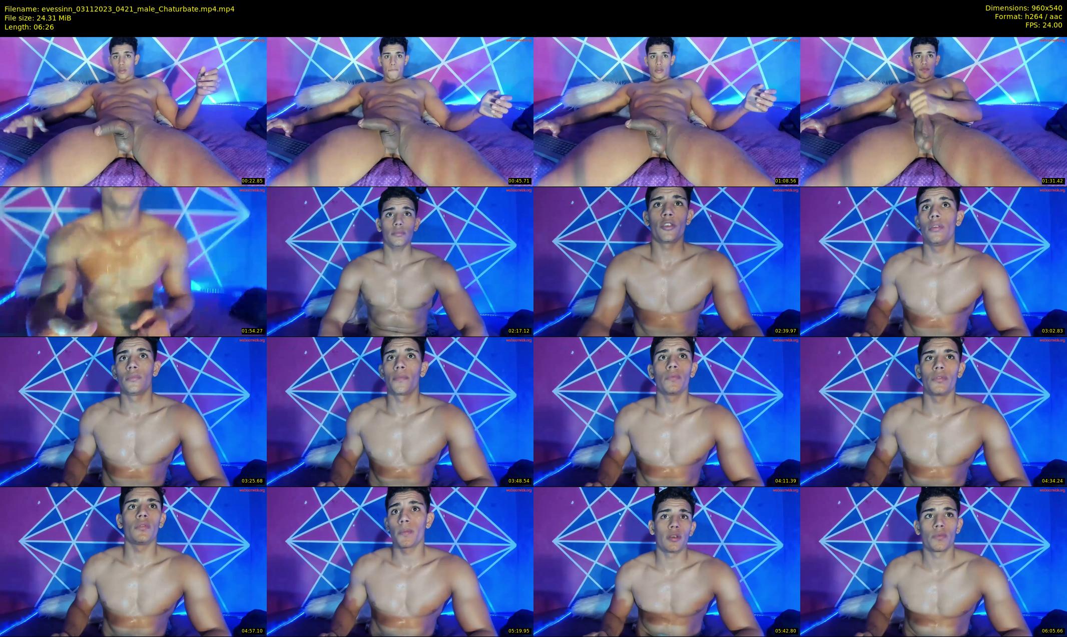 evessinn — 7 minute Chaturbate male cam show recording, 480p, Nov 3, 2023