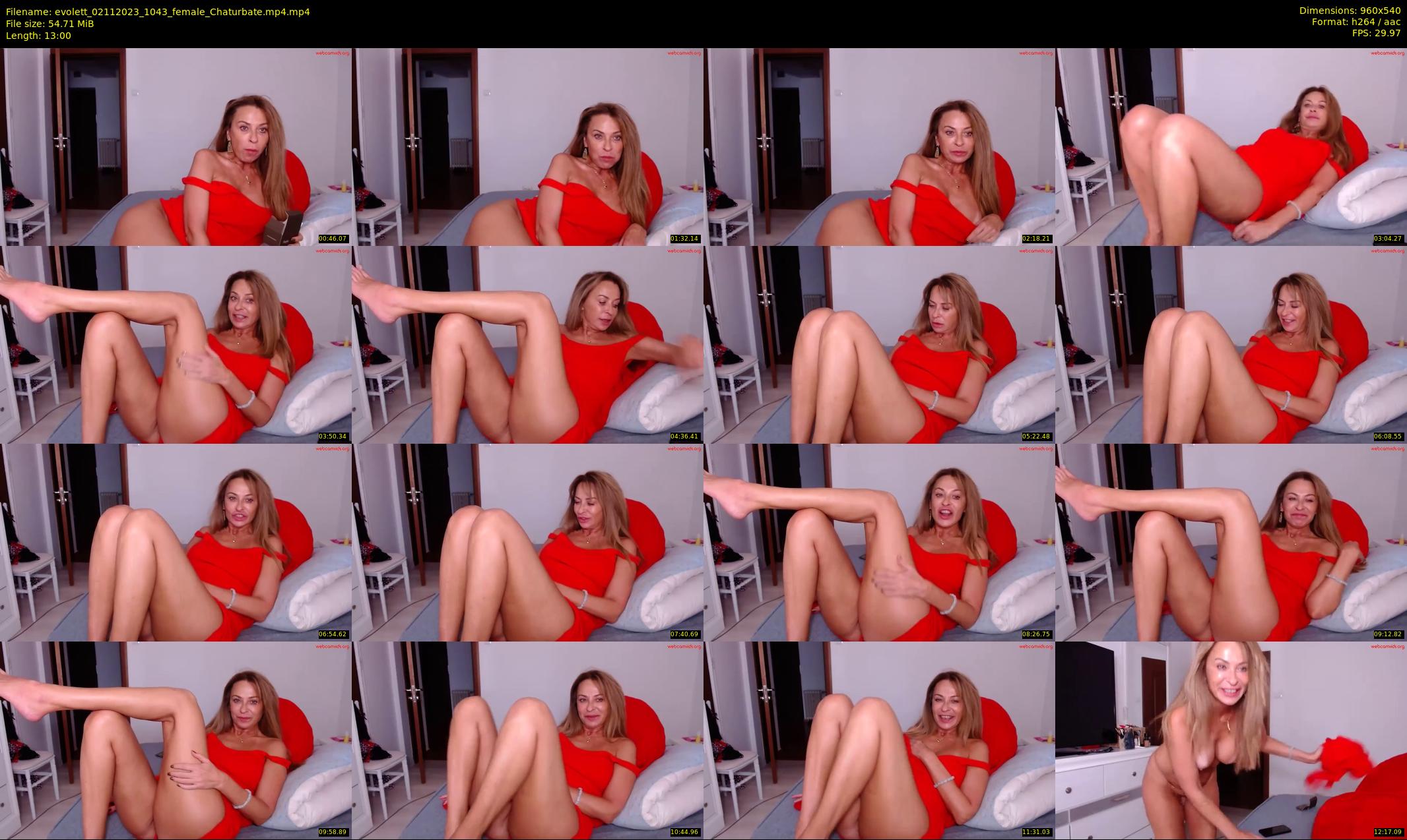 evolett — 13 minute Chaturbate female cam show recording, 480p, Nov 2, 2023