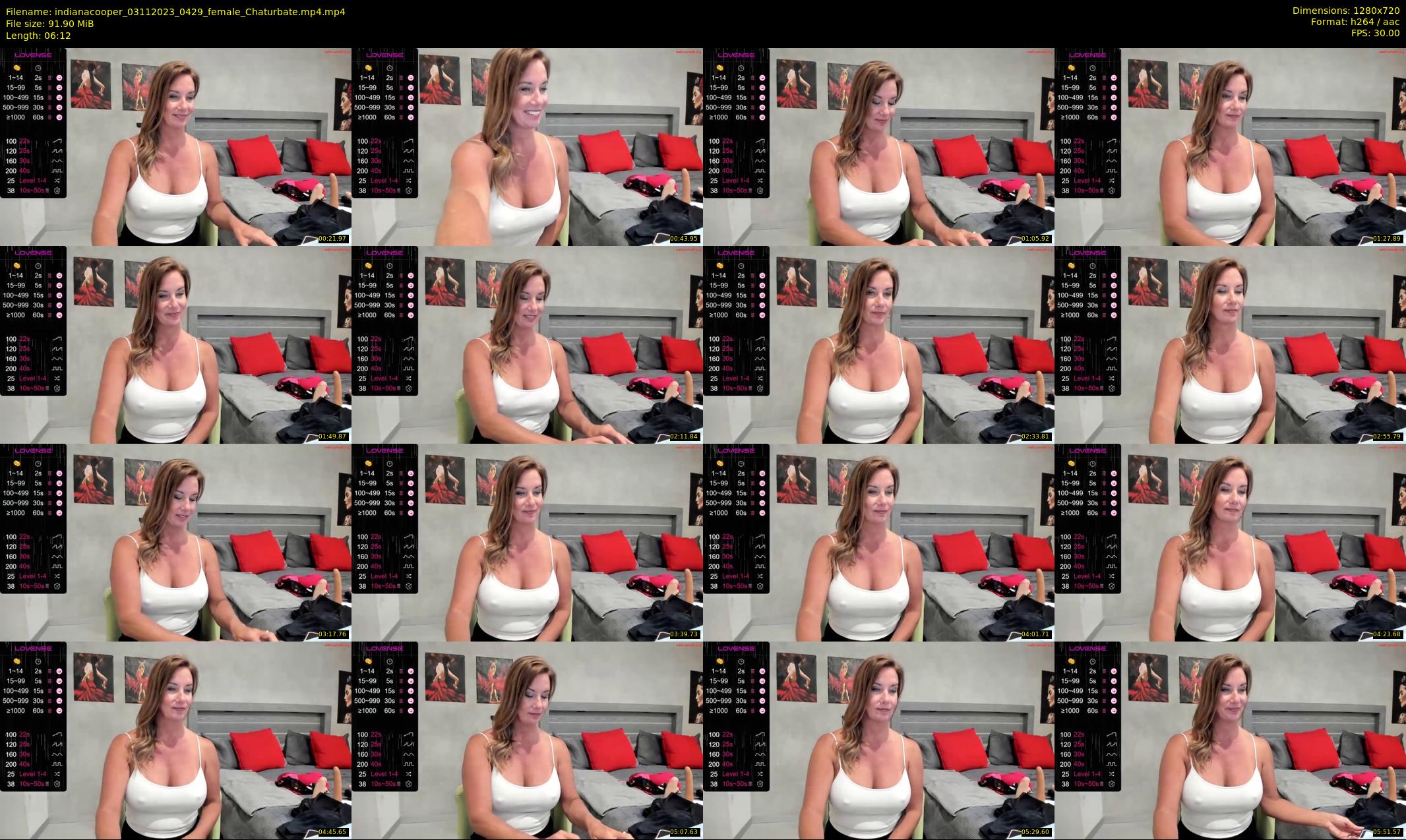 indianacooper — 7 minute Chaturbate female cam show recording, 720p, Nov 3, 2023