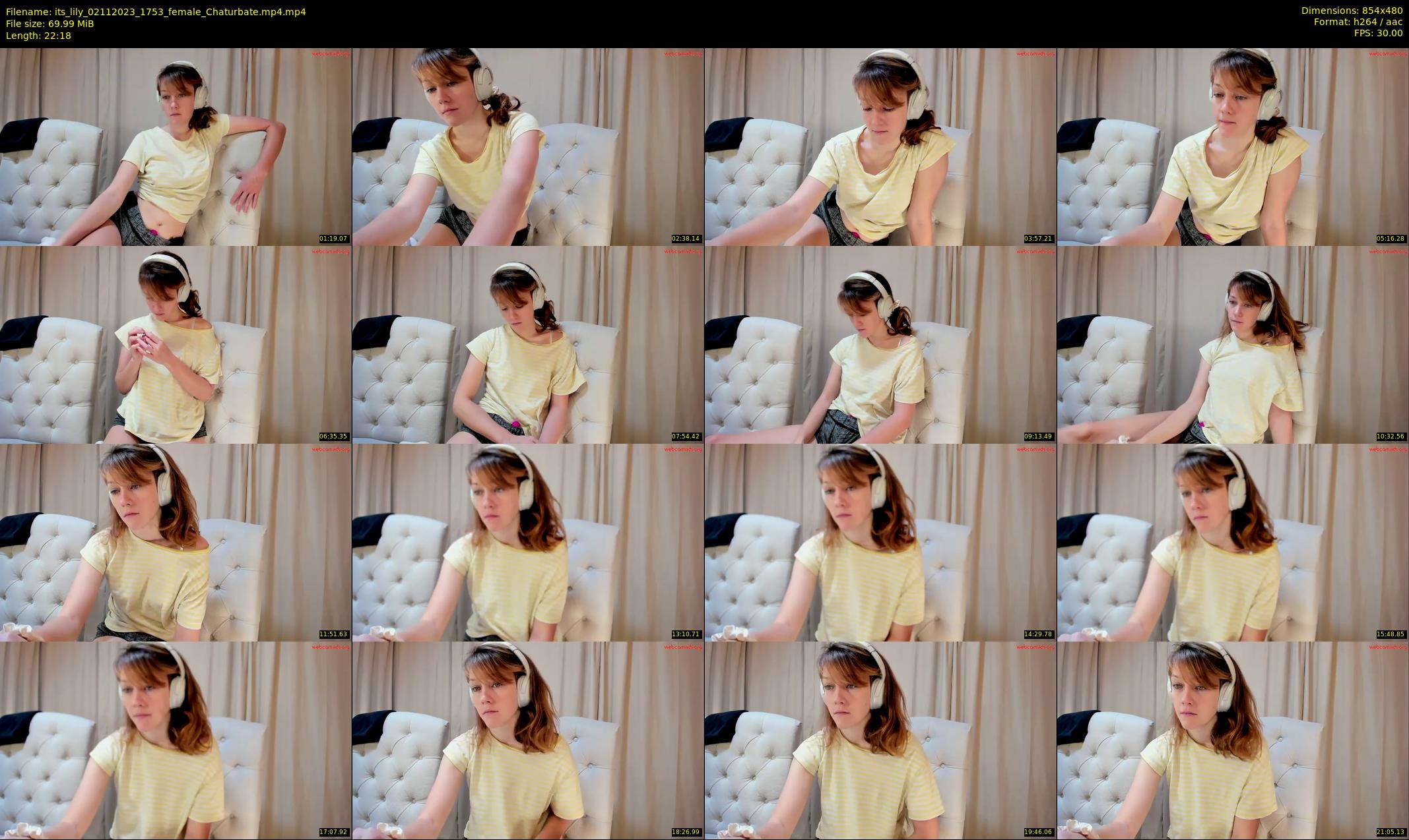 its_lily — 23 minute Chaturbate female cam show recording, 480p, Nov 2, 2023