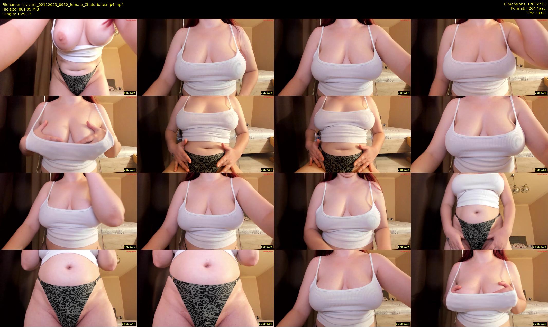 laracara — 90 minute Chaturbate female cam show recording, 720p, Nov 2, 2023