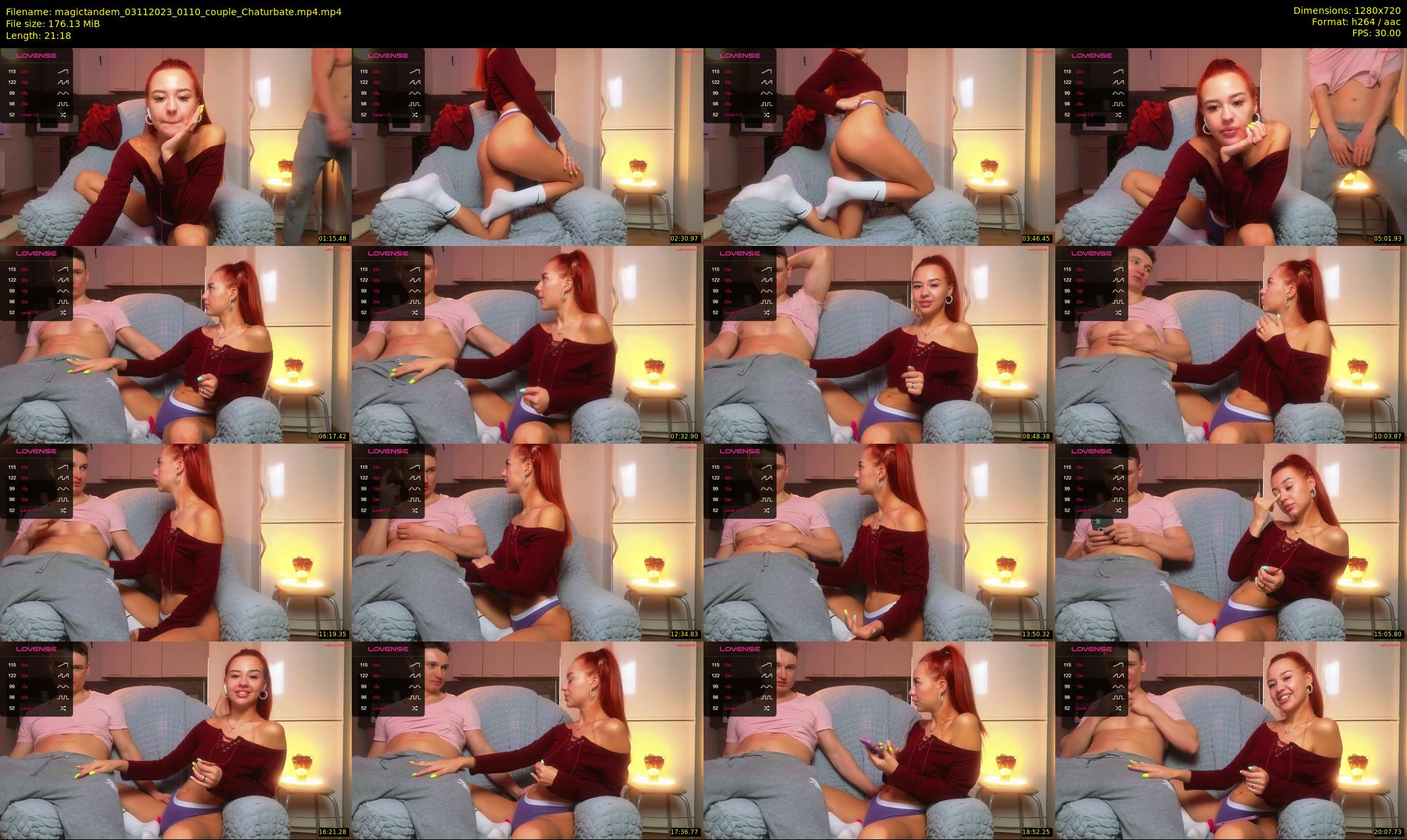 magictandem — 22 minute Chaturbate couple cam show recording, 720p, Nov 3, 2023