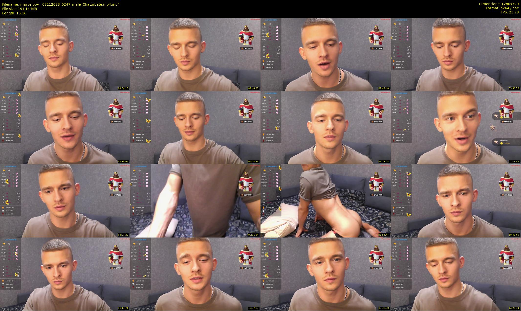 marvelboy_ — 16 minute Chaturbate male cam show recording, 720p, Nov 3, 2023