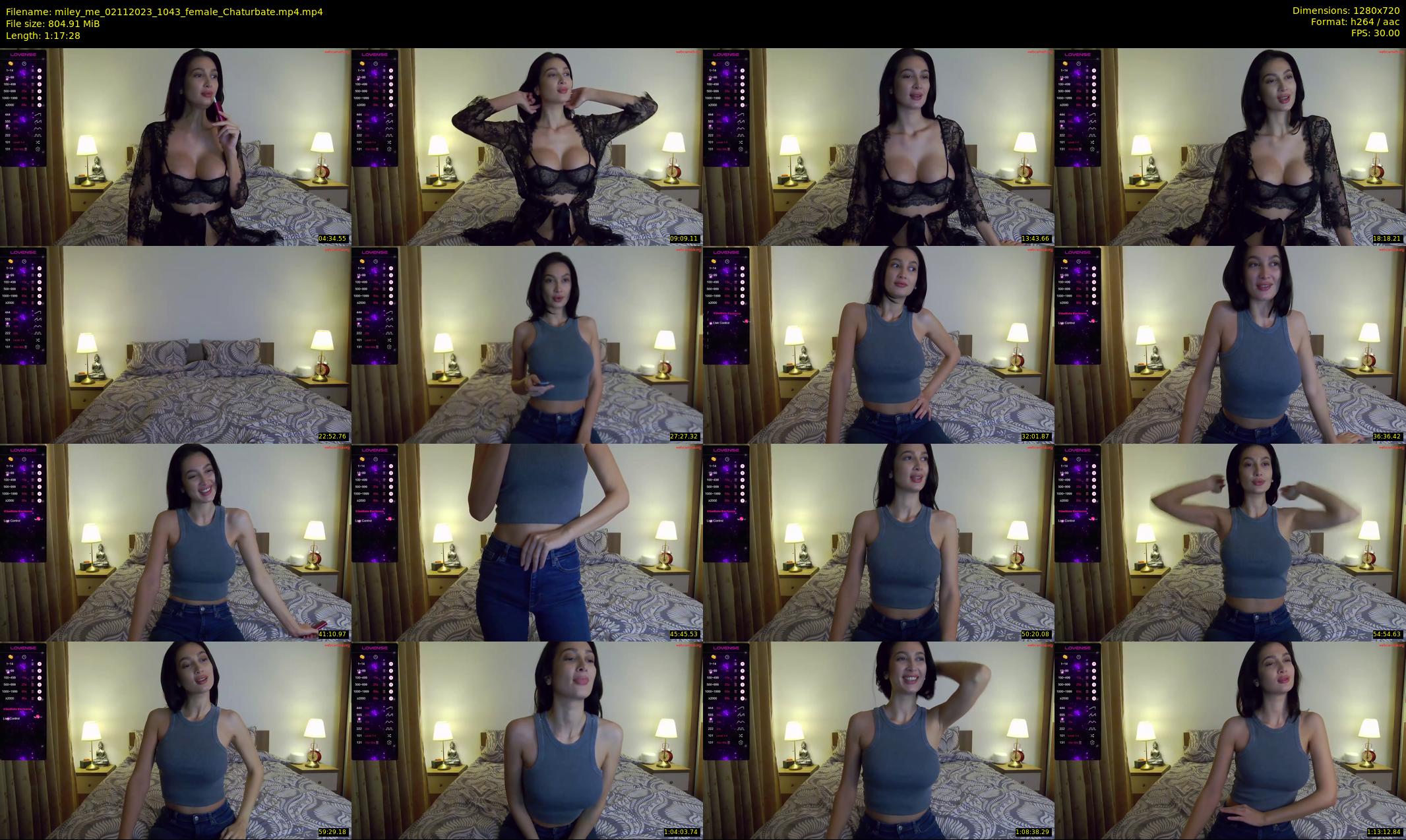miley_me — 78 minute Chaturbate female cam show recording, 720p, Nov 2, 2023