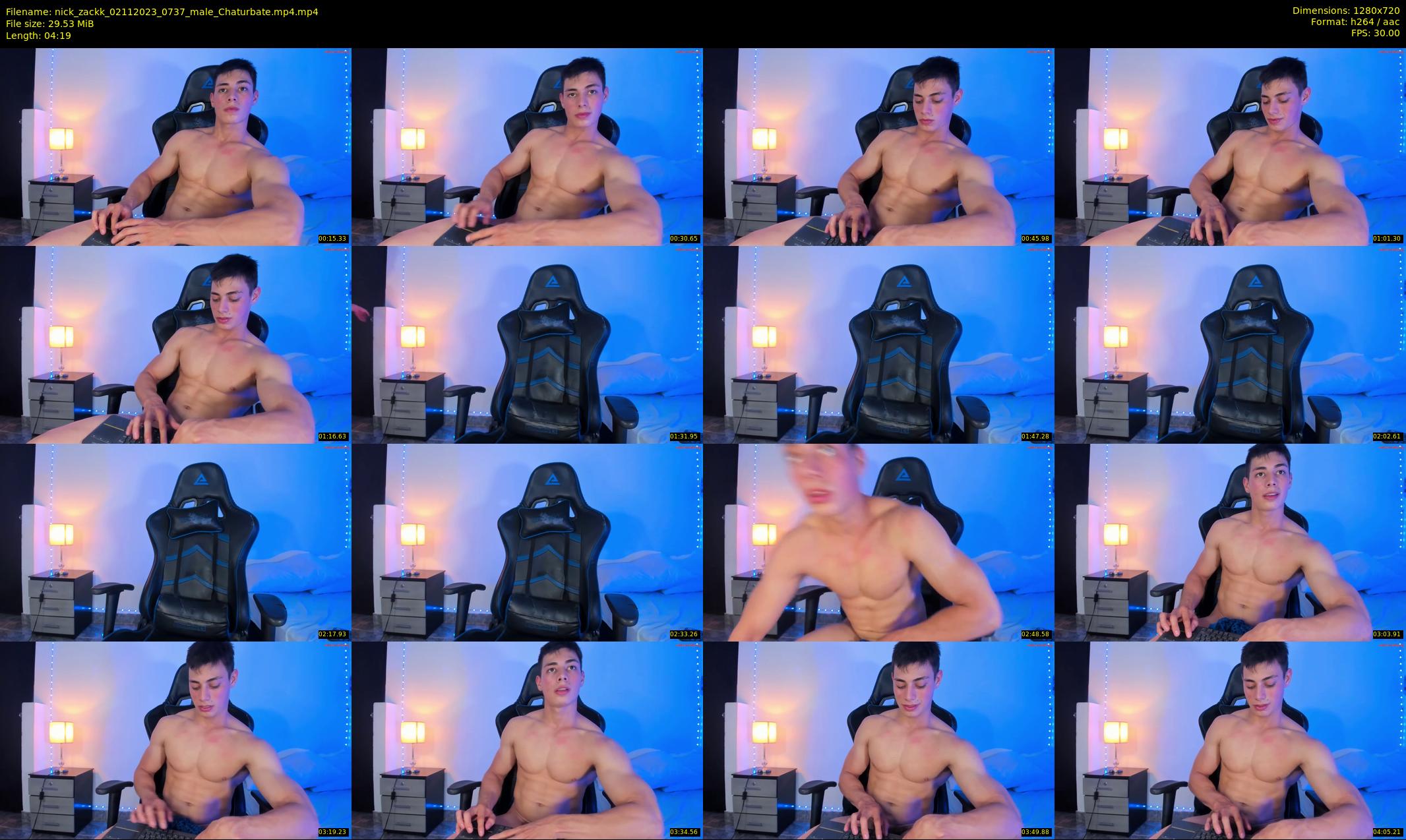 nick_zackk — 5 minute Chaturbate male cam show recording, 720p, Nov 2, 2023