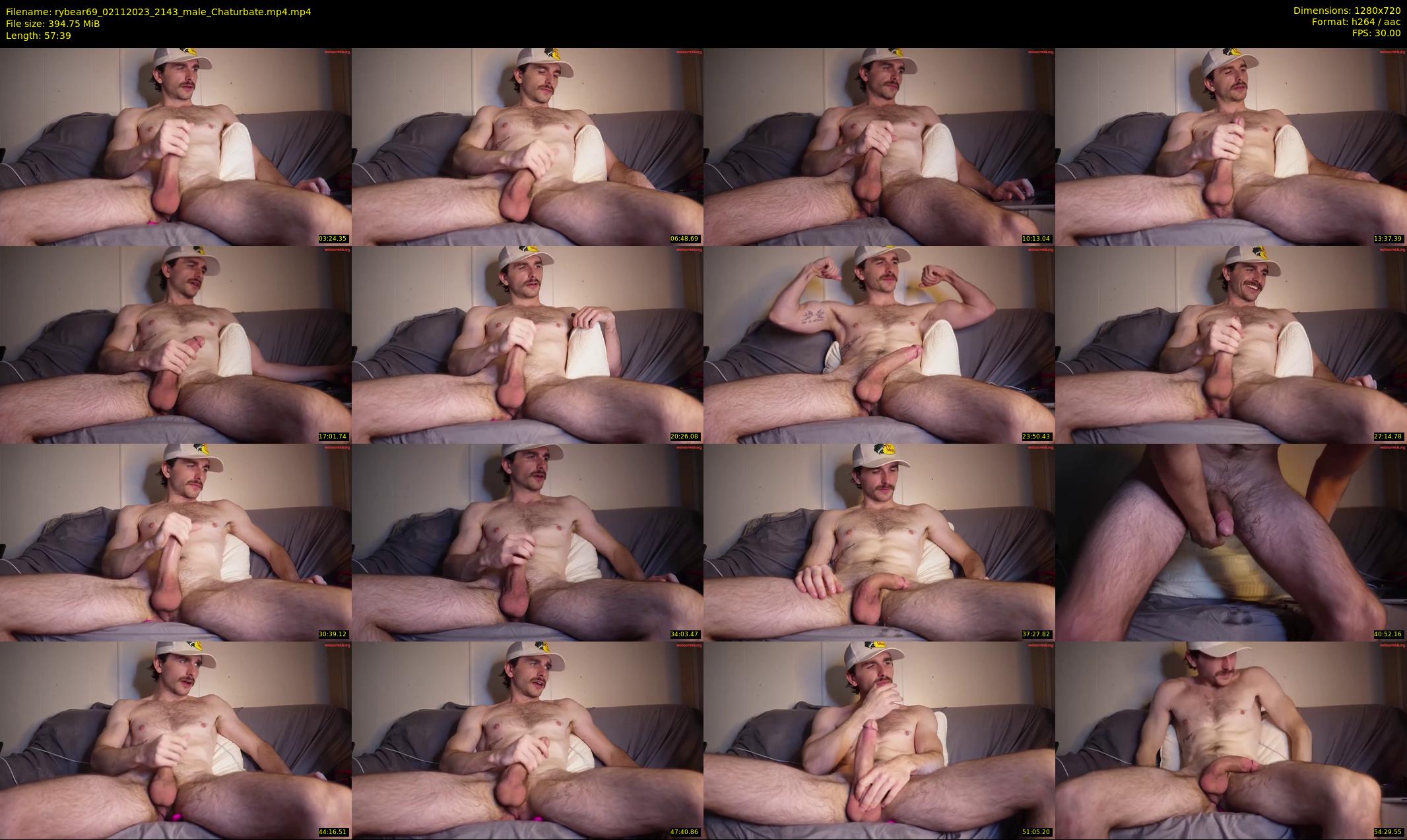 rybear69 — 58 minute Chaturbate male cam show recording, 720p, Nov 2, 2023