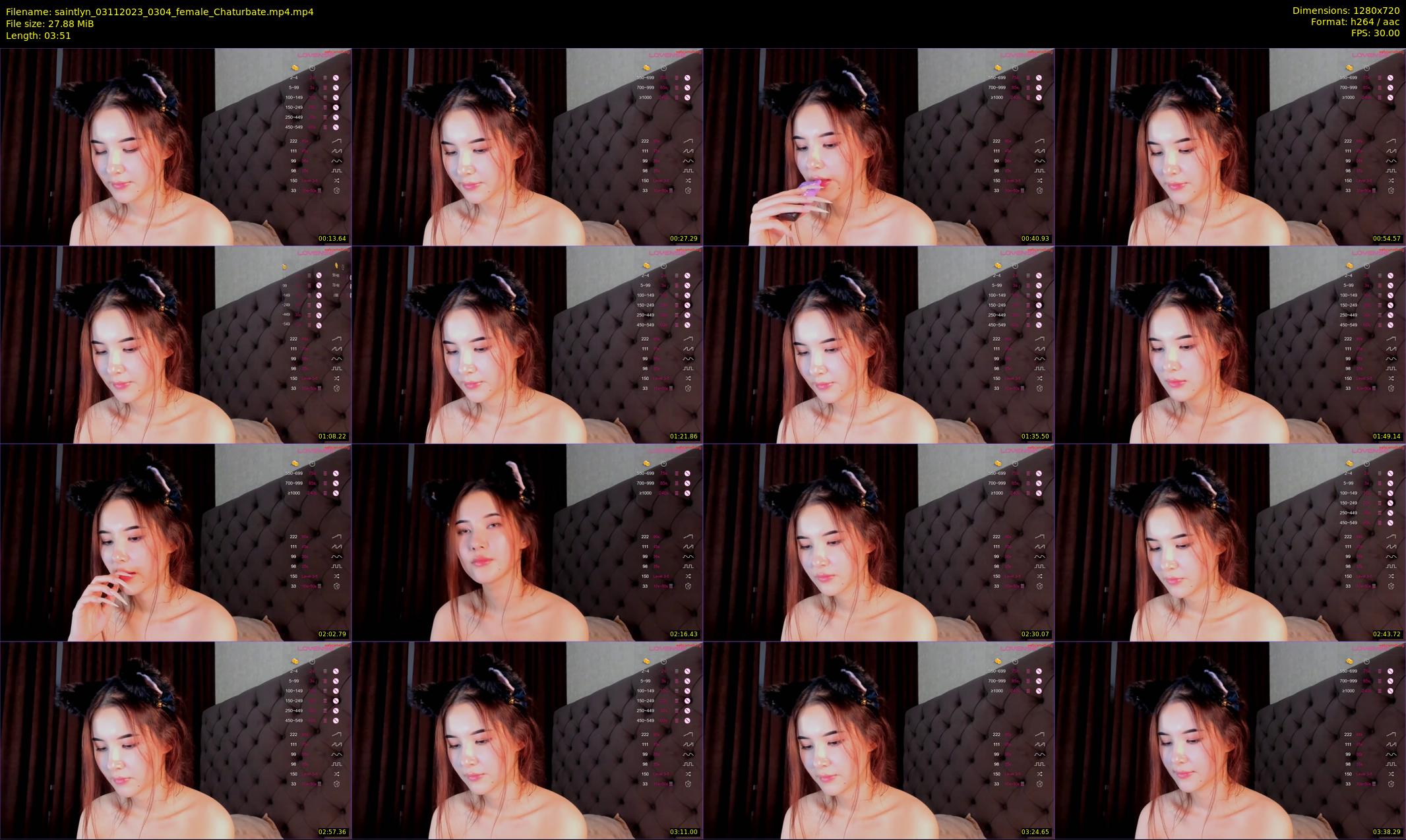 saintlyn — 4 minute Chaturbate female cam show recording, 720p, Nov 3, 2023