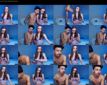 shineblue2728 — 15 minute Chaturbate couple cam show recording, 720p, Nov 2, 2023