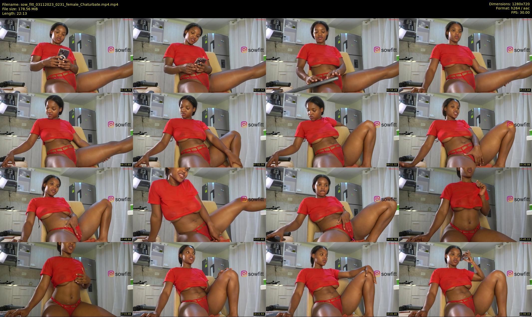 sow_fitt — 23 minute Chaturbate female cam show recording, 720p, Nov 3, 2023