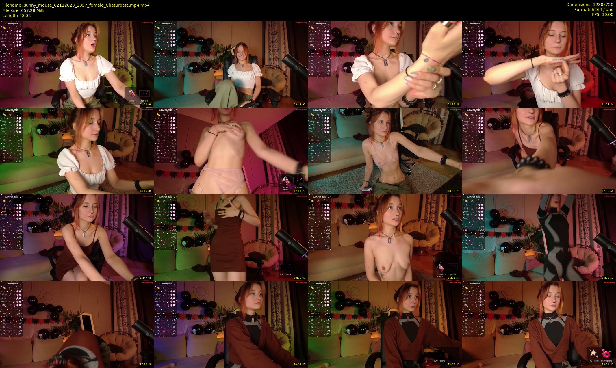 sunny_mouse — 49 minute Chaturbate female cam show recording, 720p, Nov 2, 2023