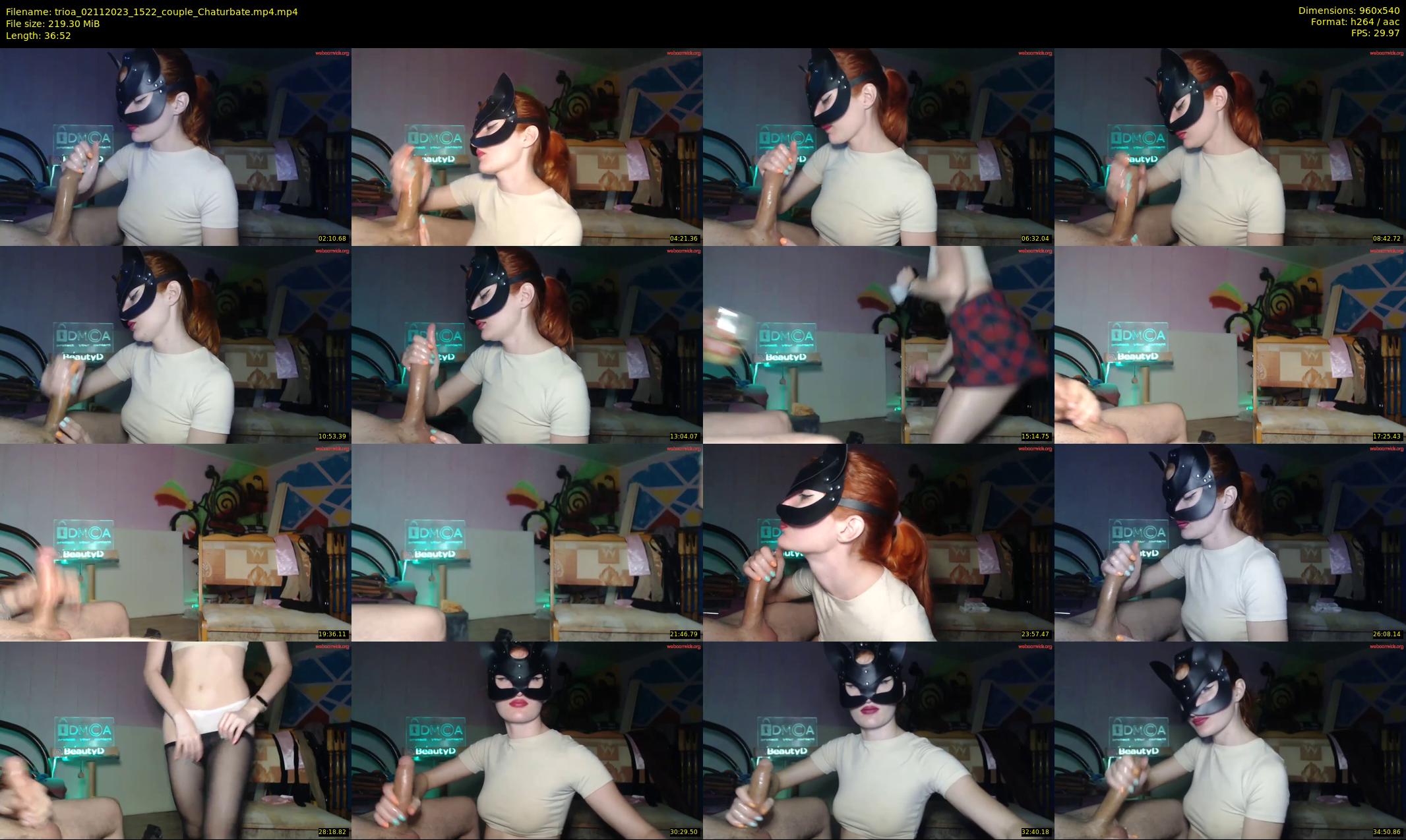 trioa — 37 minute Chaturbate couple cam show recording, 480p, Nov 2, 2023