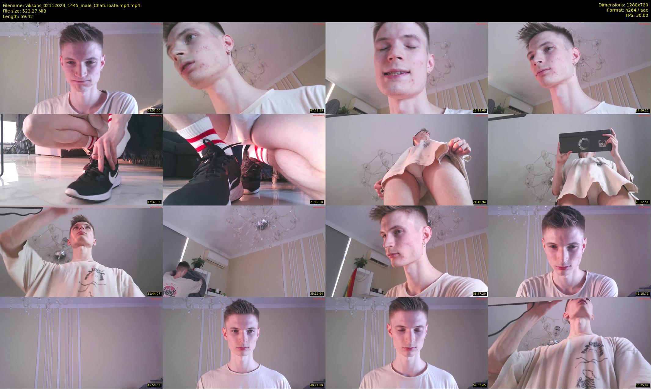 viksons — 60 minute Chaturbate male cam show recording, 720p, Nov 2, 2023