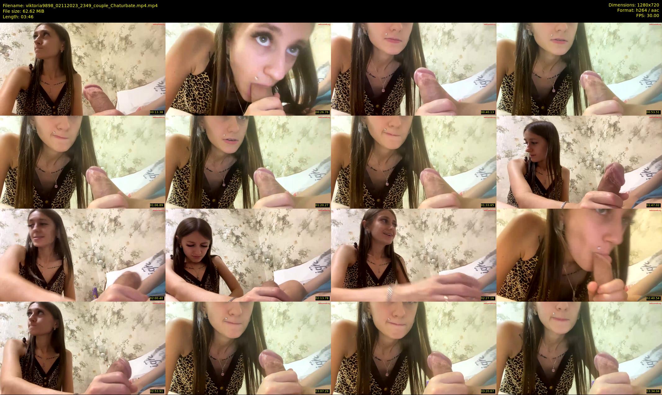 viktoria9898 — 4 minute Chaturbate couple cam show recording, 720p, Nov 2, 2023