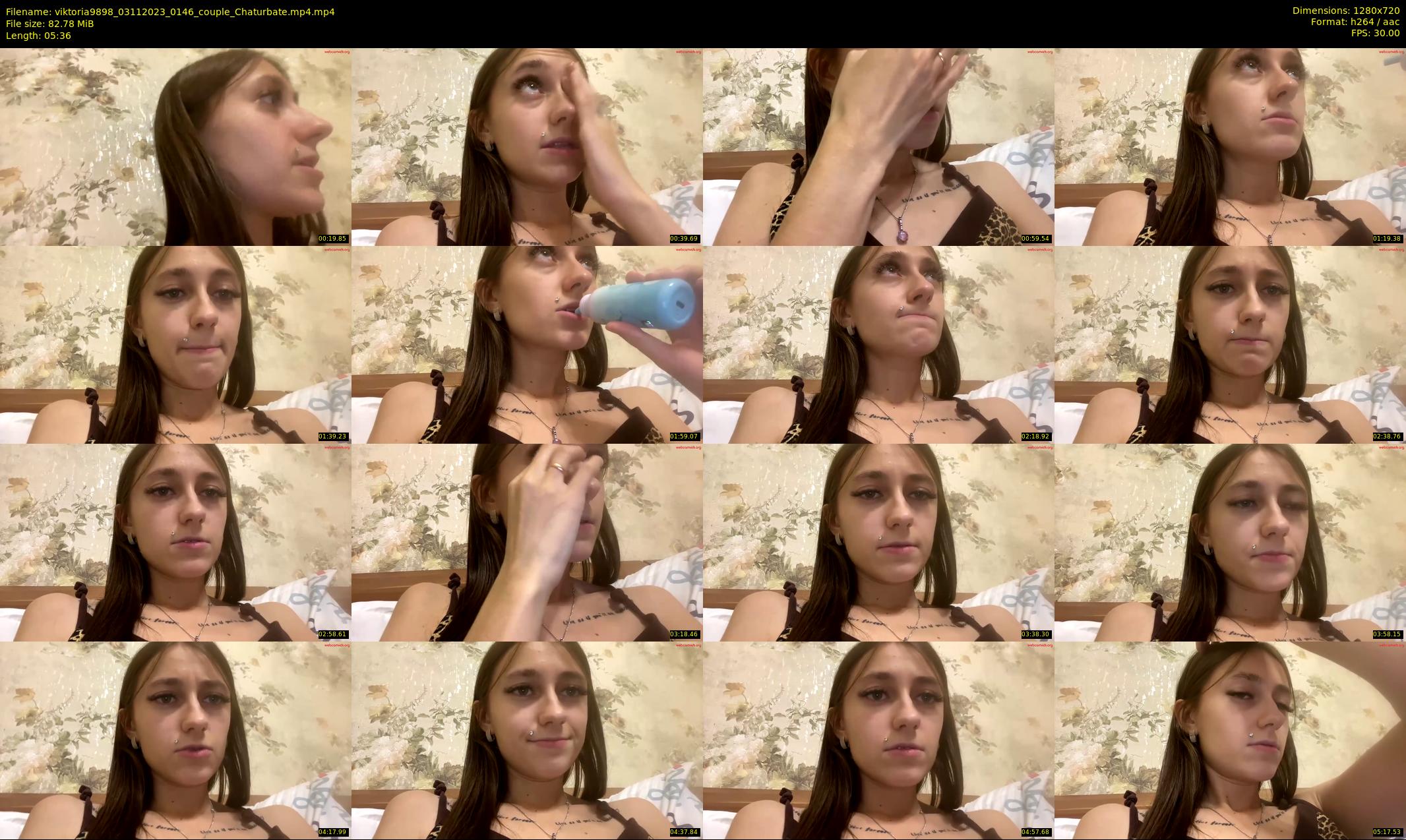 viktoria9898 — 6 minute Chaturbate couple cam show recording, 720p, Nov 3, 2023