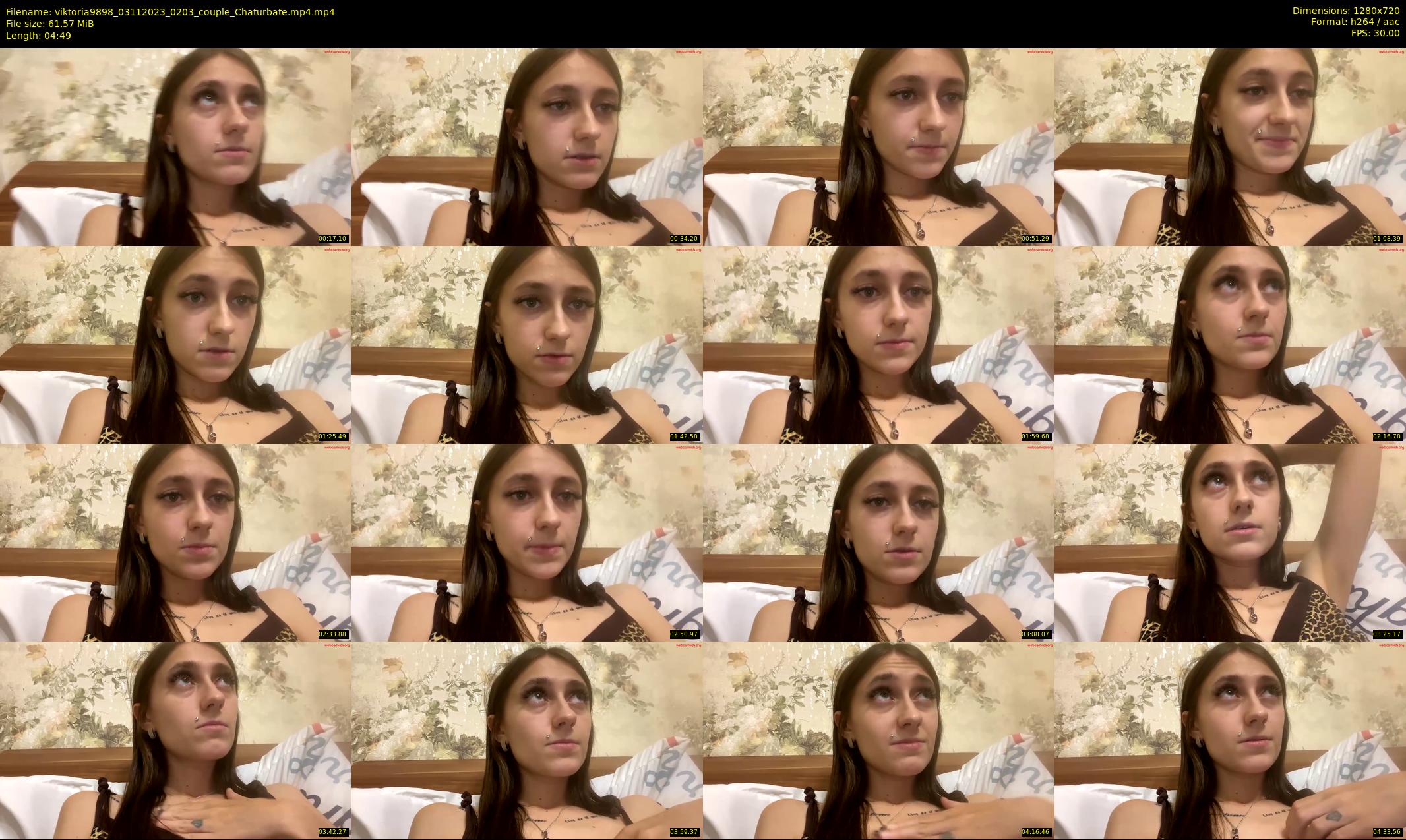 viktoria9898 — 5 minute Chaturbate couple cam show recording, 720p, Nov 3, 2023