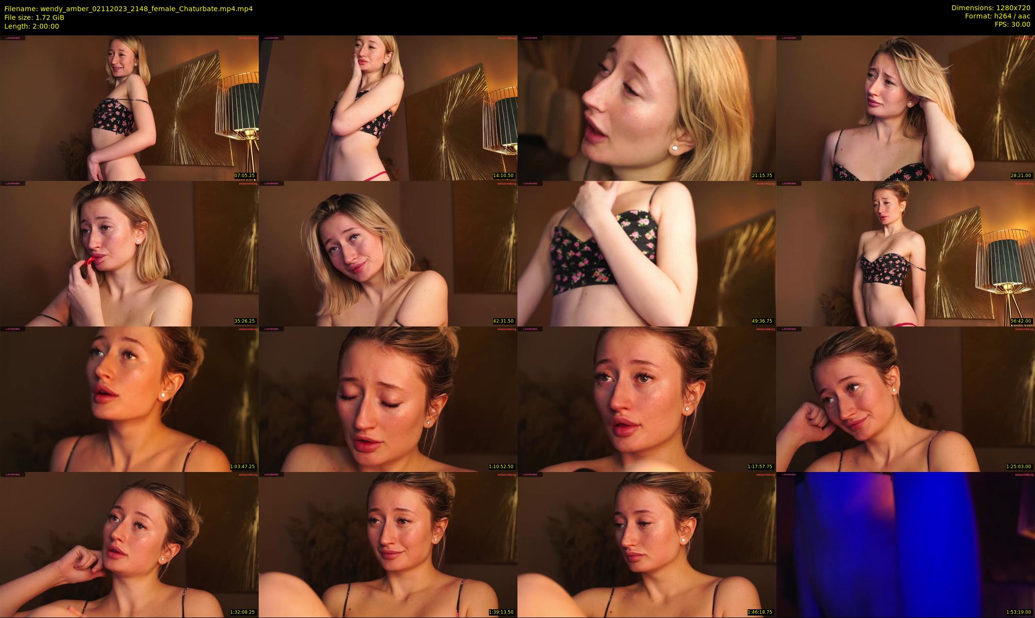 wendy_amber — 120 minute Chaturbate female cam show recording, 720p, Nov 2, 2023
