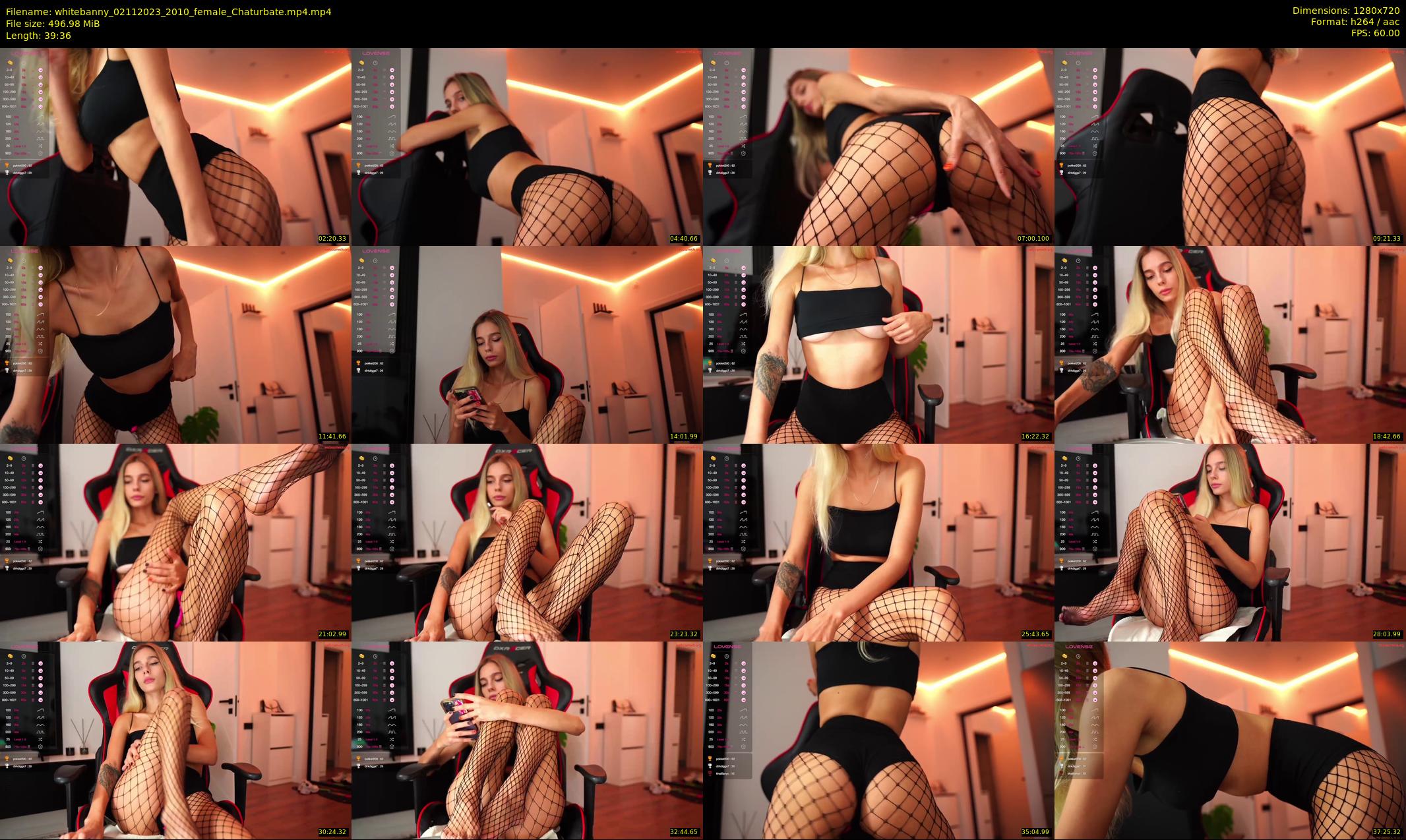 whitebanny — 40 minute Chaturbate couple cam show recording, 720p, Nov 2, 2023