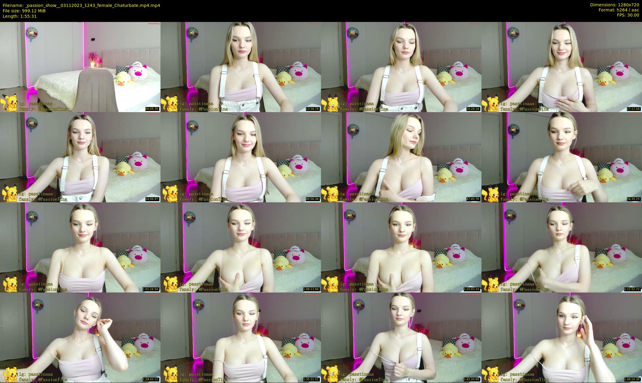 _passion_show_ — 116 minute Chaturbate couple cam show recording, 720p, Nov 3, 2023