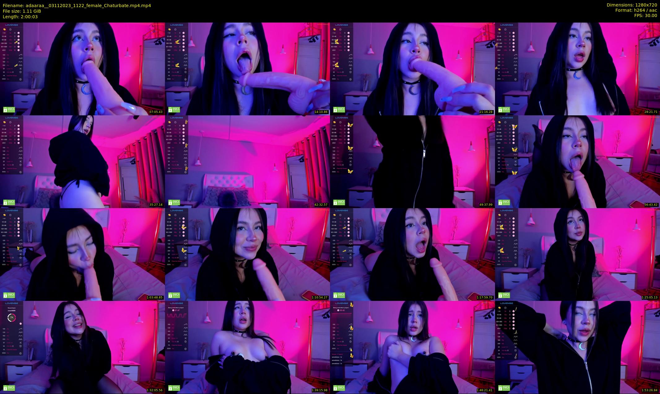 adaaraa_ — 121 minute Chaturbate female cam show recording, 720p, Nov 3, 2023