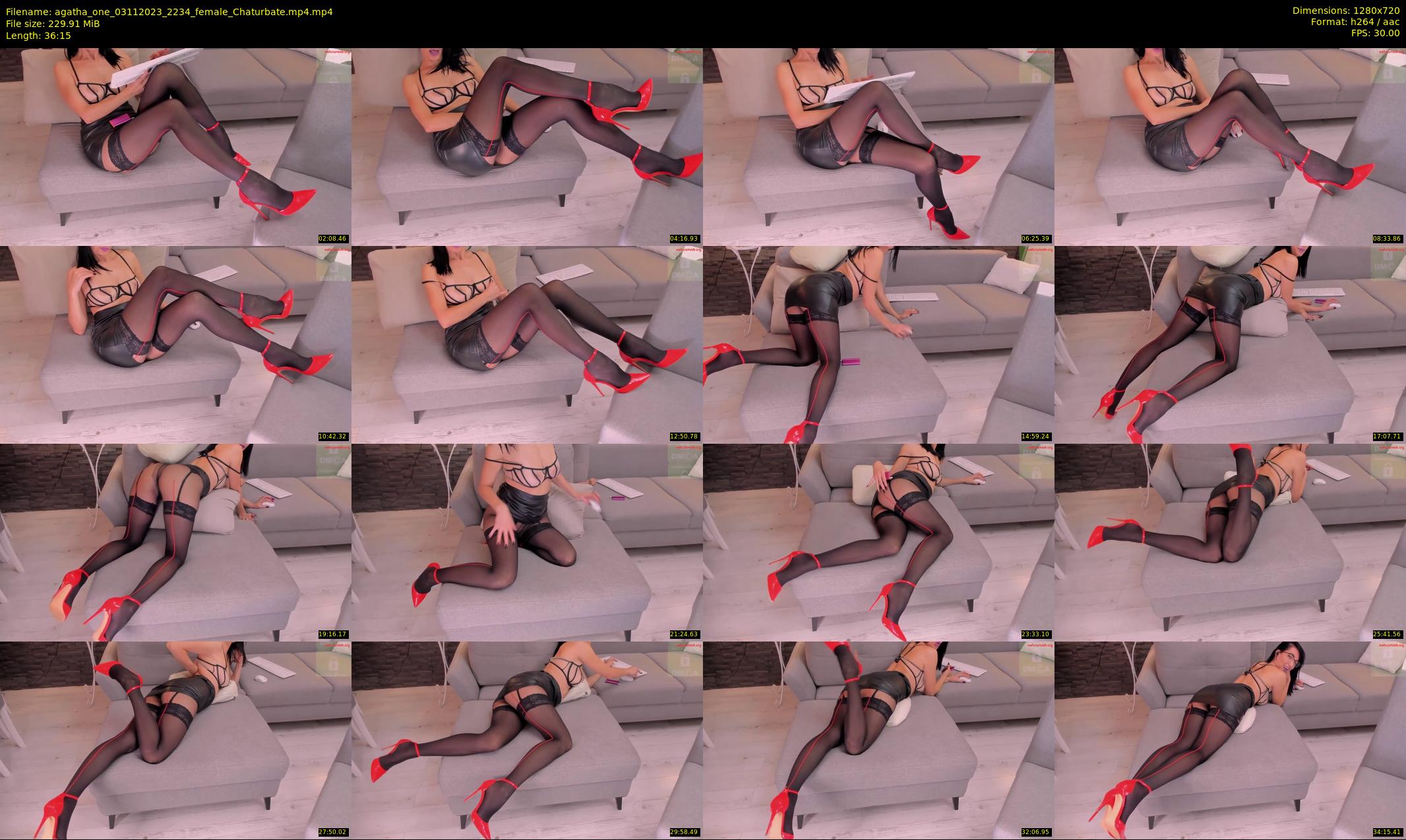 agatha_one — 37 minute Chaturbate female cam show recording, 720p, Nov 3, 2023