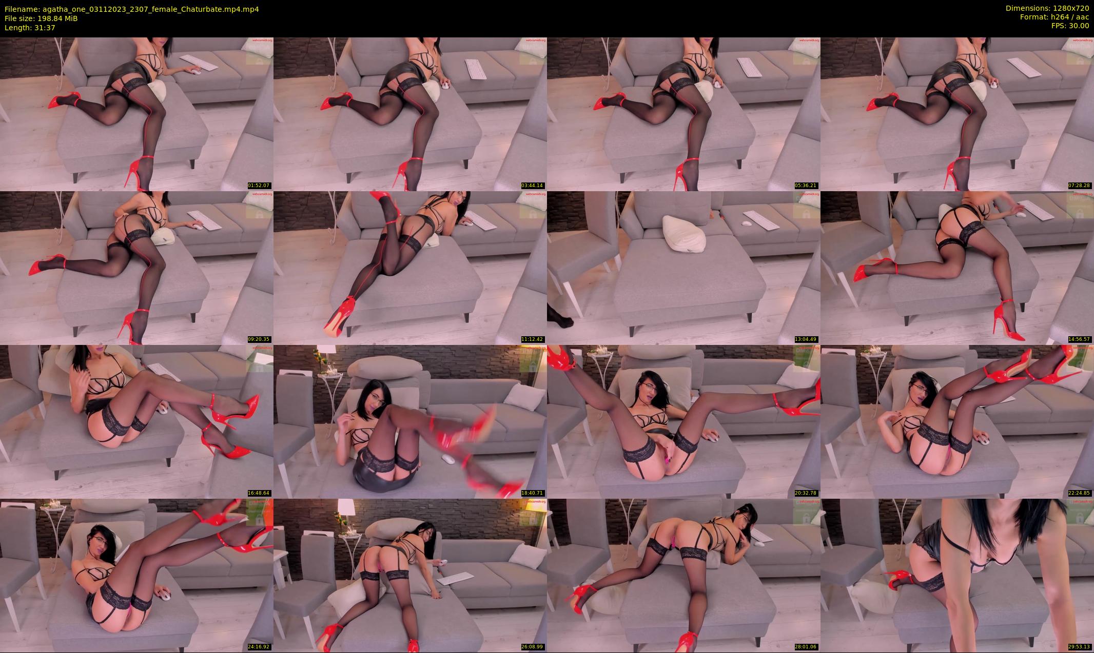 agatha_one — 32 minute Chaturbate female cam show recording, 720p, Nov 3, 2023