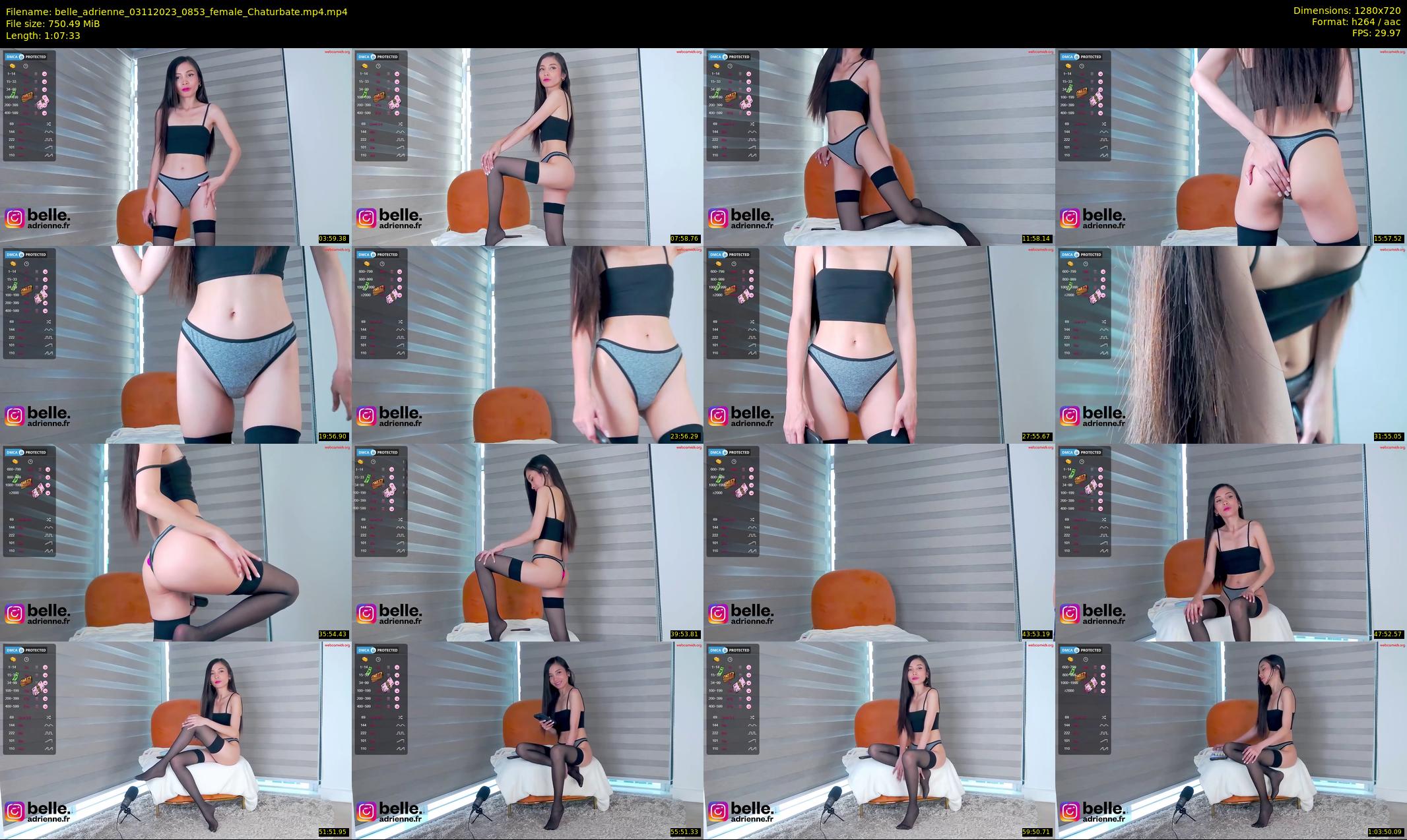 belle_adrienne — 68 minute Chaturbate couple cam show recording, 720p, Nov 3, 2023