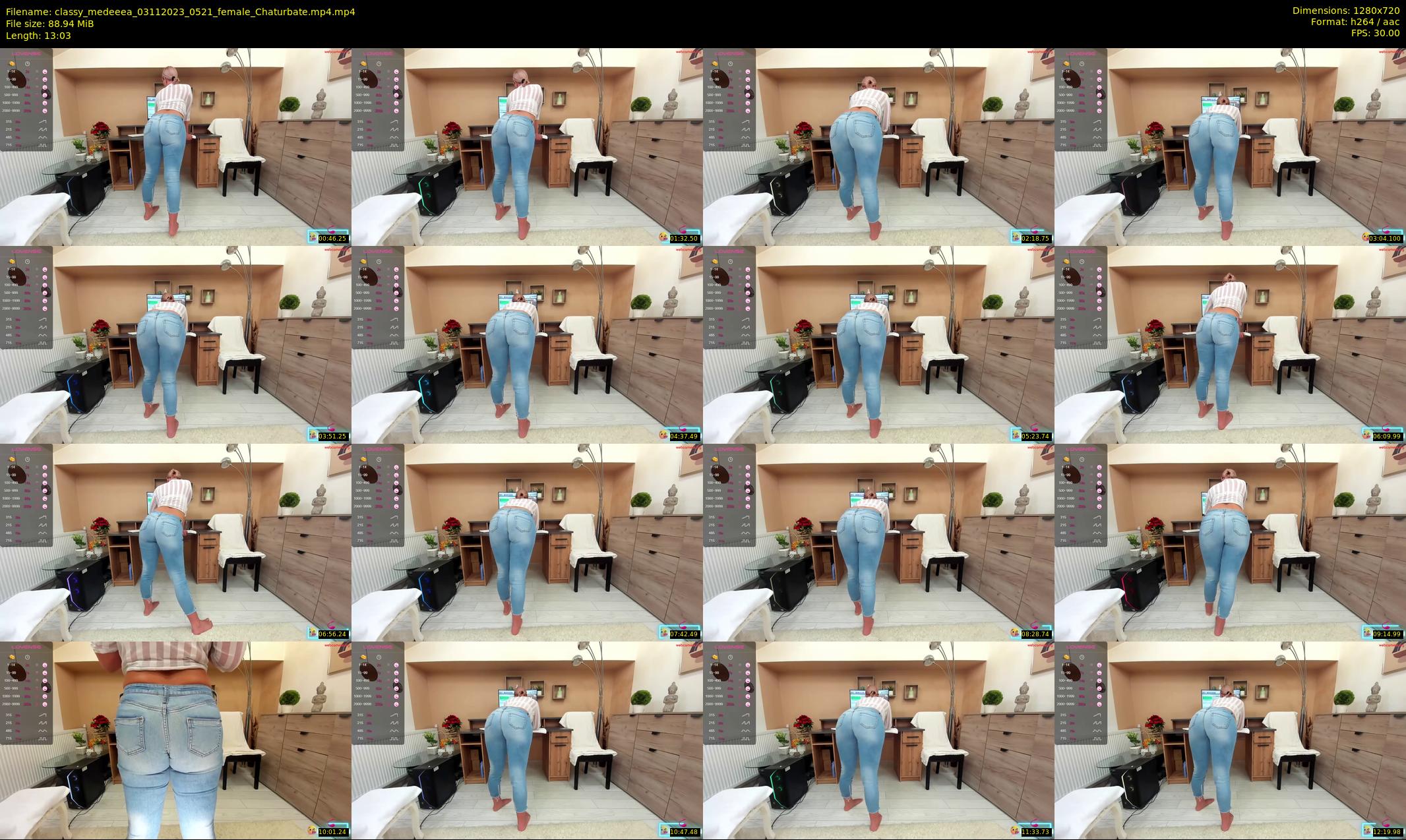 classy_medeeea — 14 minute Chaturbate female cam show recording, 720p, Nov 3, 2023