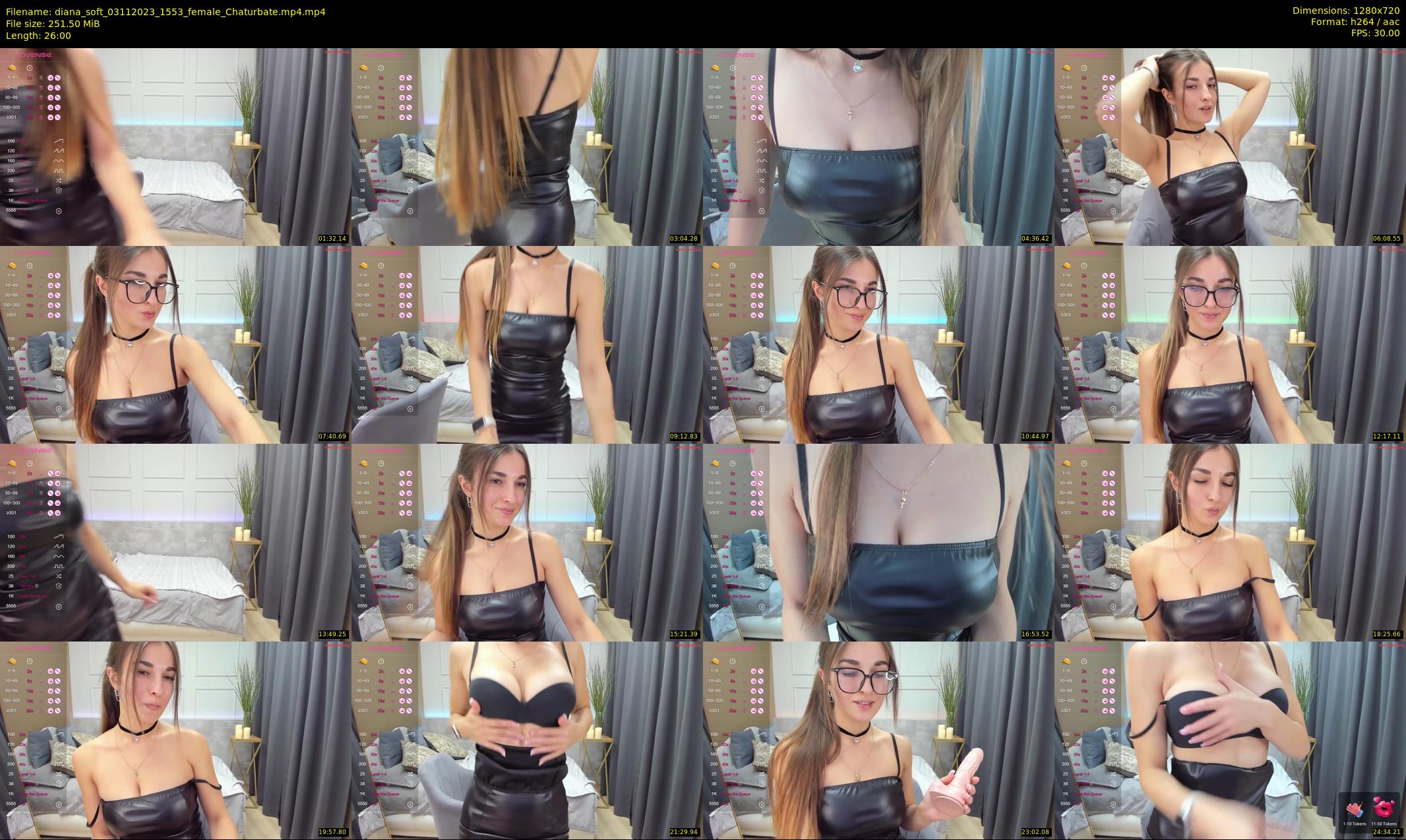 diana_soft — 26 minute Chaturbate female cam show recording, 720p, Nov 3, 2023