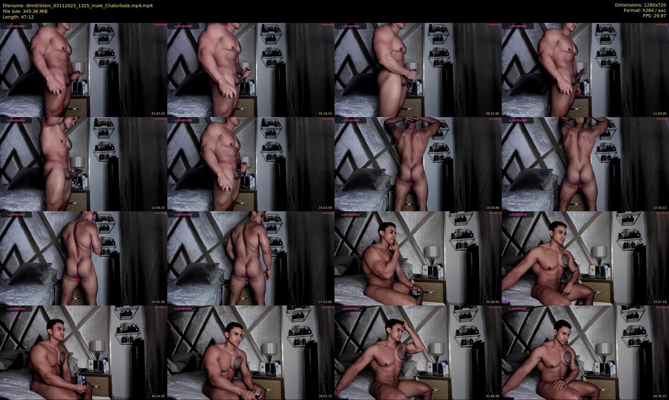 dimitriklein — 48 minute Chaturbate male cam show recording, 720p, Nov 3, 2023