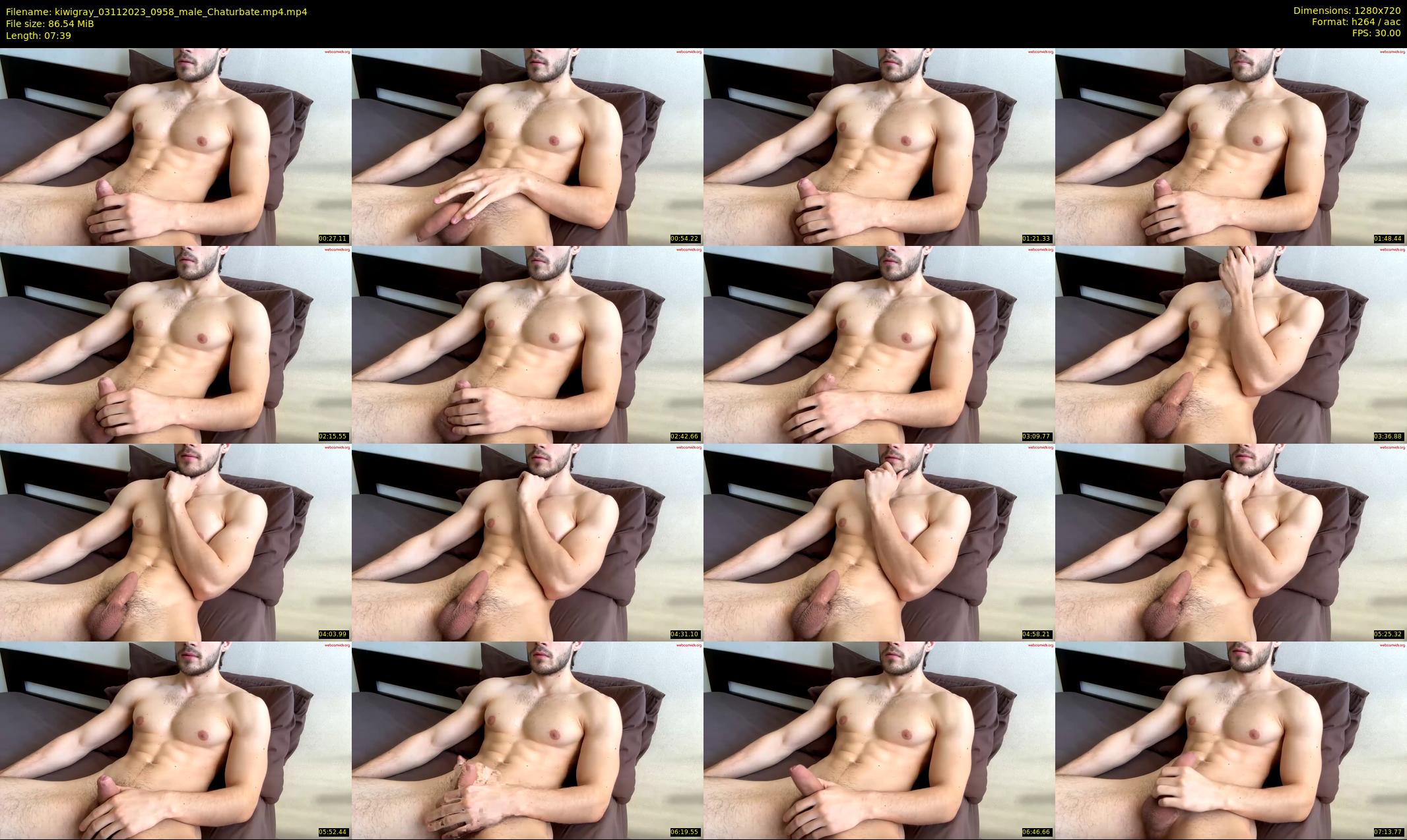 kiwigray — 8 minute Chaturbate male cam show recording, 720p, Nov 3, 2023