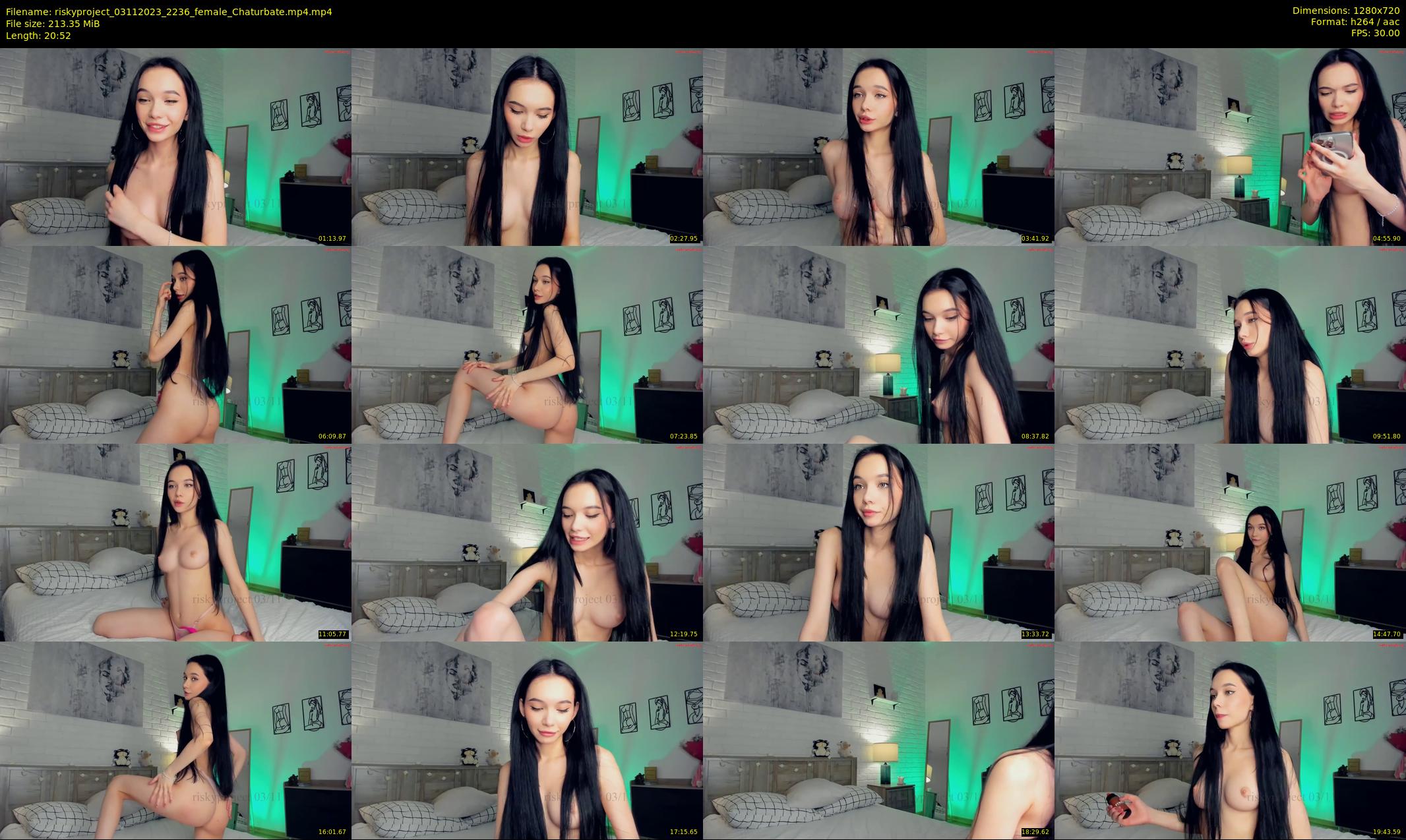 riskyproject — 21 minute Chaturbate couple cam show recording, 720p, Nov 3, 2023