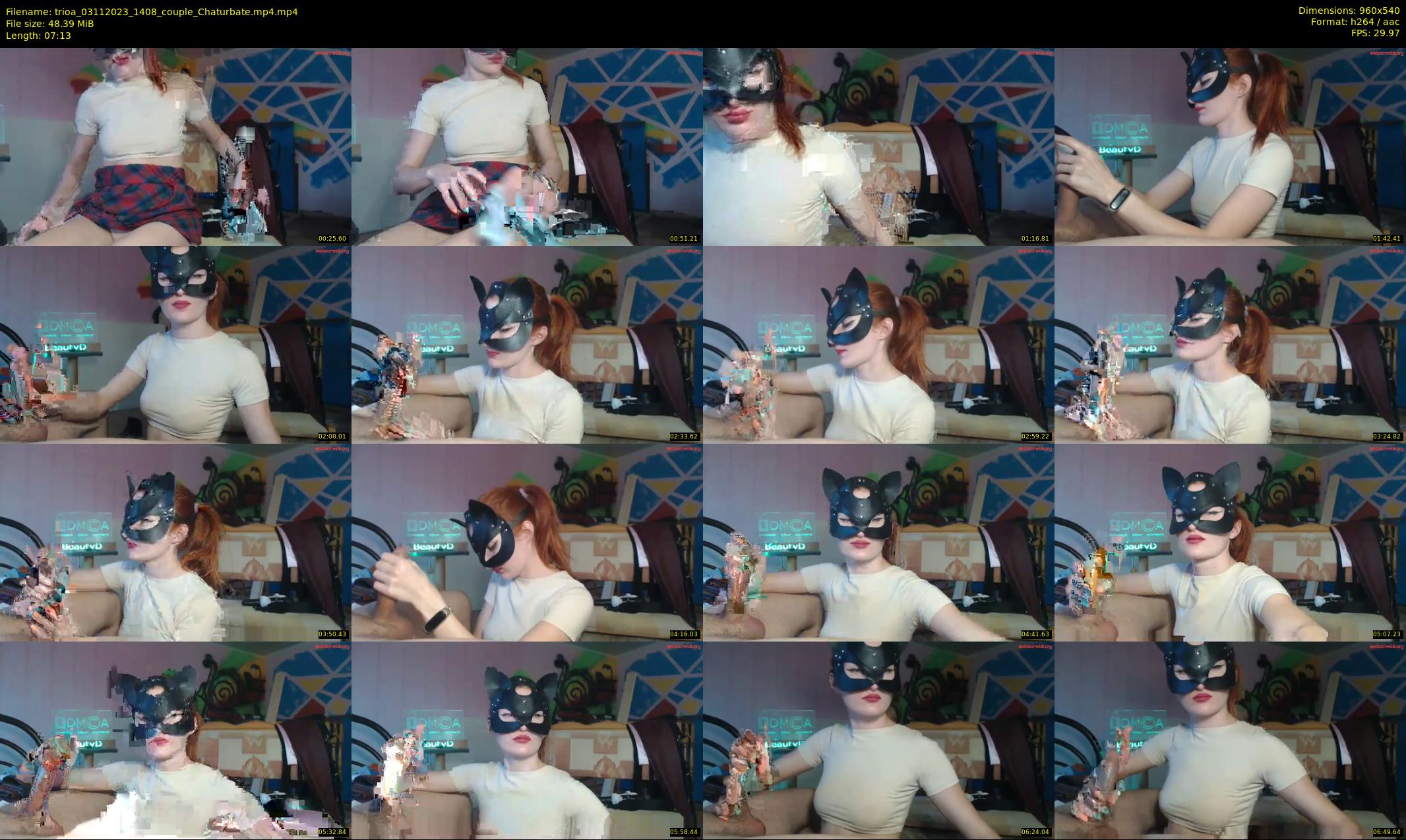 trioa — 8 minute Chaturbate couple cam show recording, 480p, Nov 3, 2023