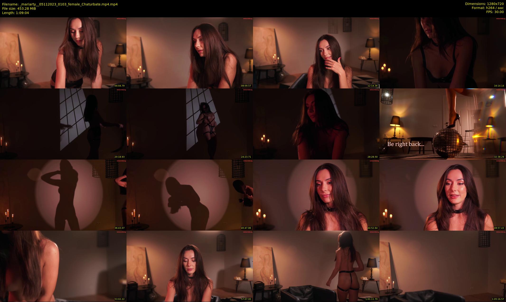 _mariarty_ — 70 minute Chaturbate female cam show recording, 720p, Nov 5, 2023