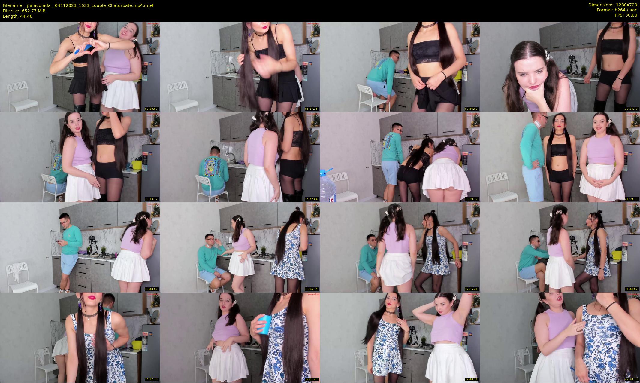 _pinacolada_ — 45 minute Chaturbate couple cam show recording, 720p, Nov 4, 2023