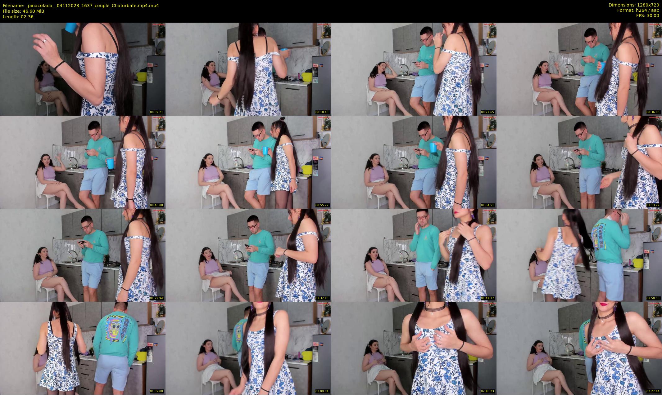 _pinacolada_ — 3 minute Chaturbate couple cam show recording, 720p, Nov 4, 2023