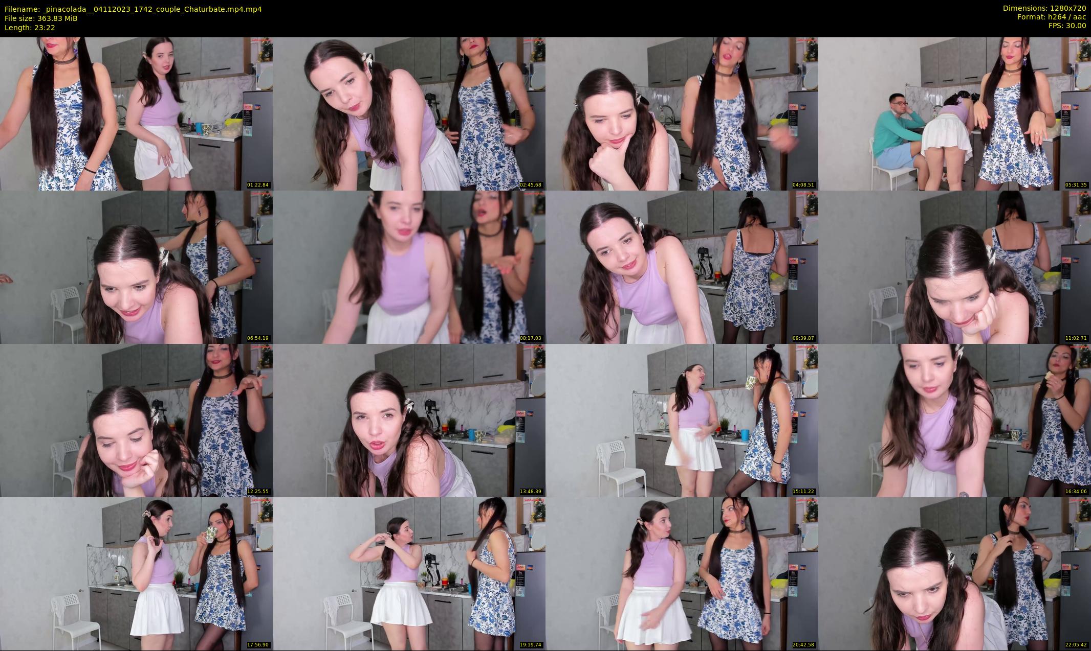 _pinacolada_ — 24 minute Chaturbate couple cam show recording, 720p, Nov 4, 2023