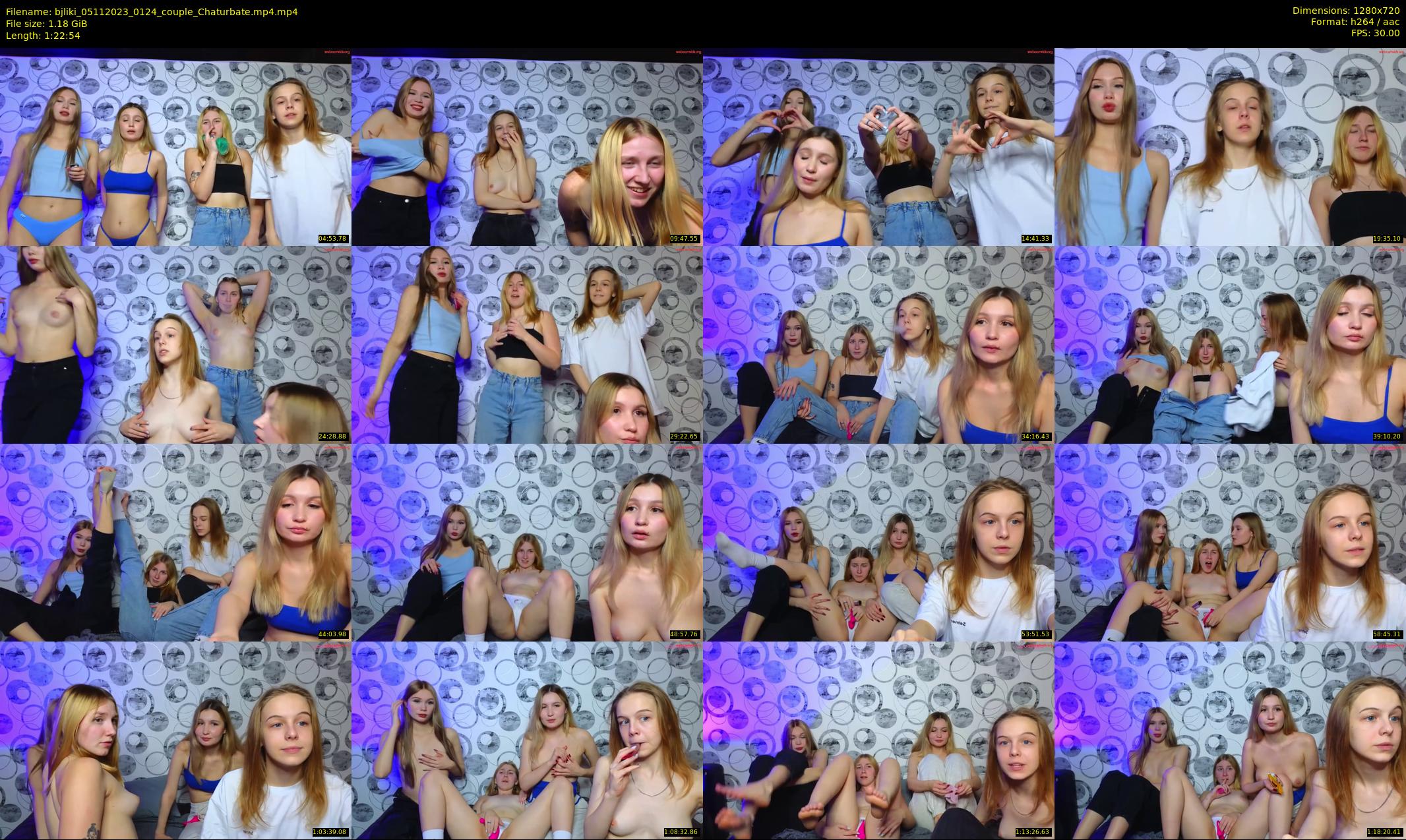 bjliki — 83 minute Chaturbate couple cam show recording, 720p, Nov 5, 2023