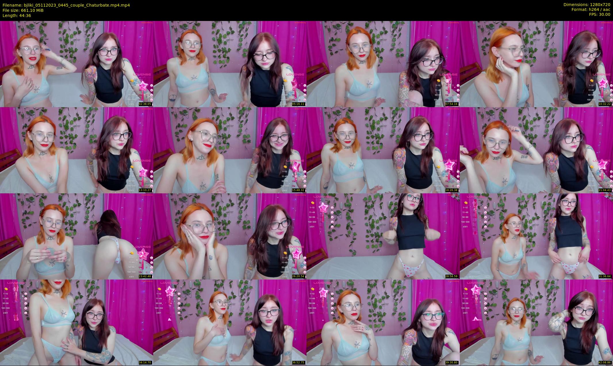 bjliki — 45 minute Chaturbate couple cam show recording, 720p, Nov 5, 2023